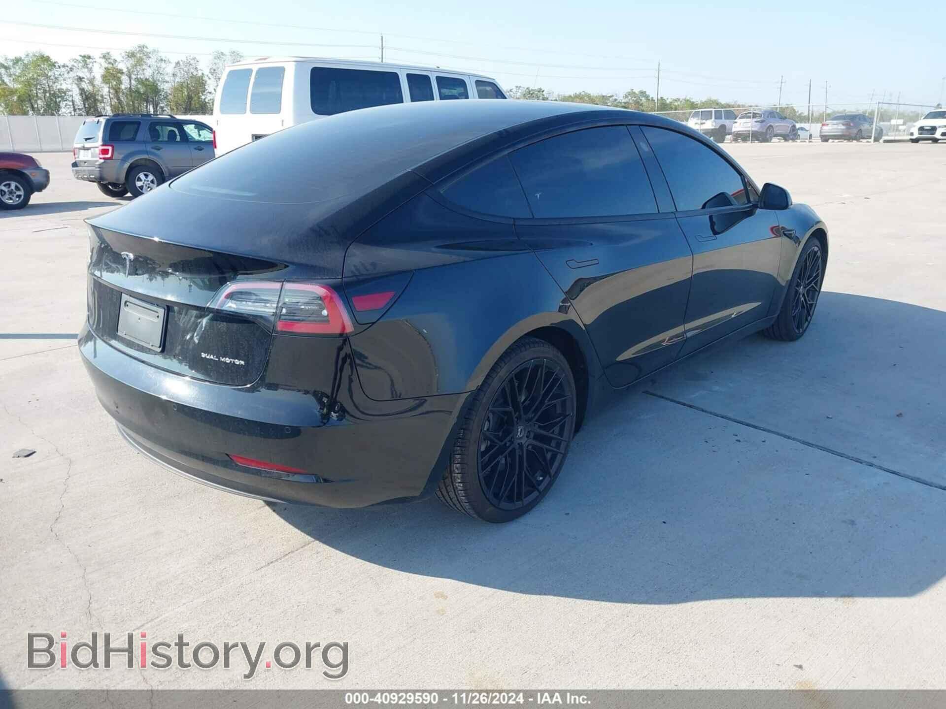 2022 TESLA MODEL 3 - VIN: 5YJ3E1EB3NF290161 - Фото 4