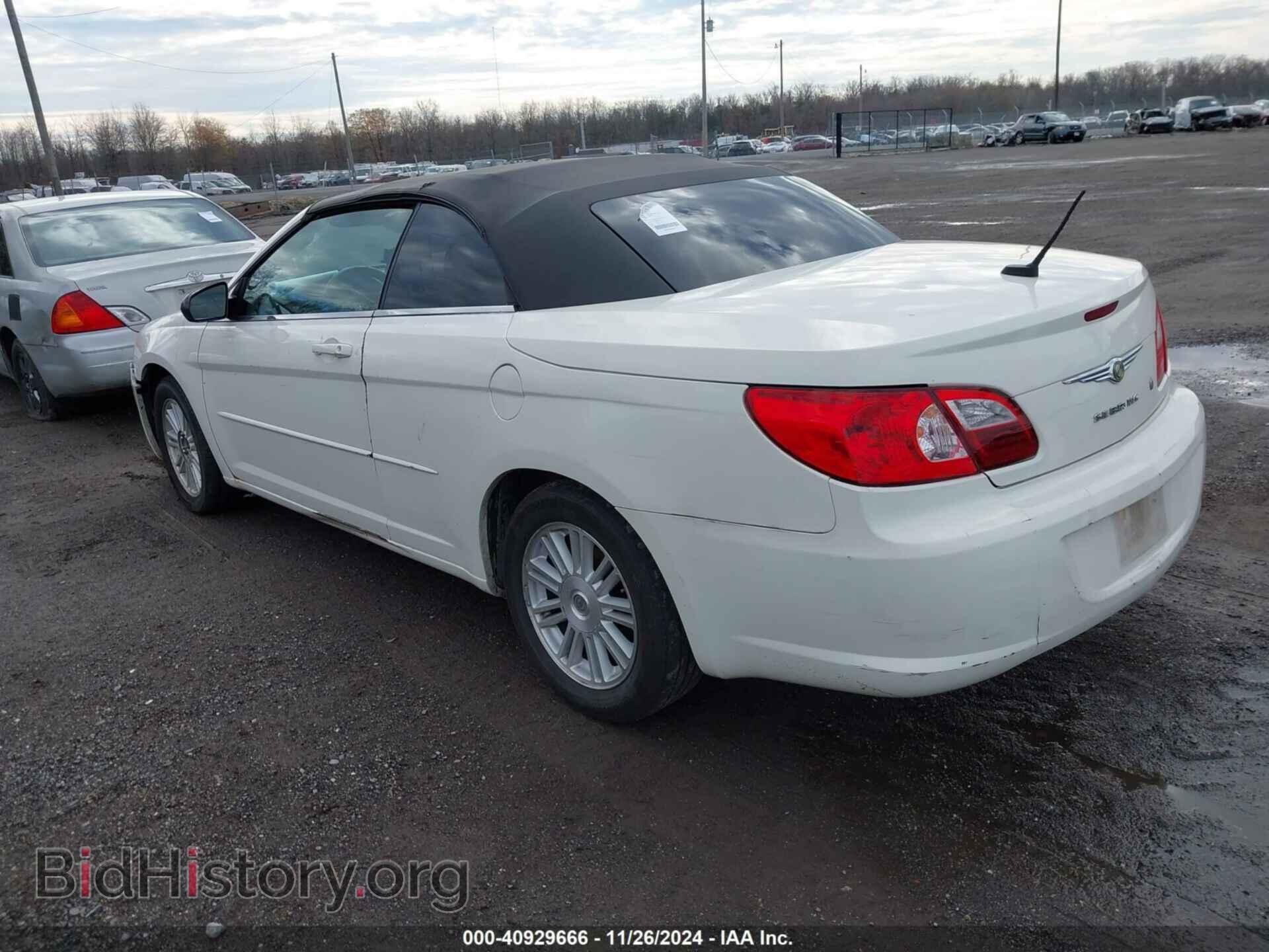 2008 CHRYSLER SEBRING - VIN: 1C3LC45K18N270699 - Фото 3