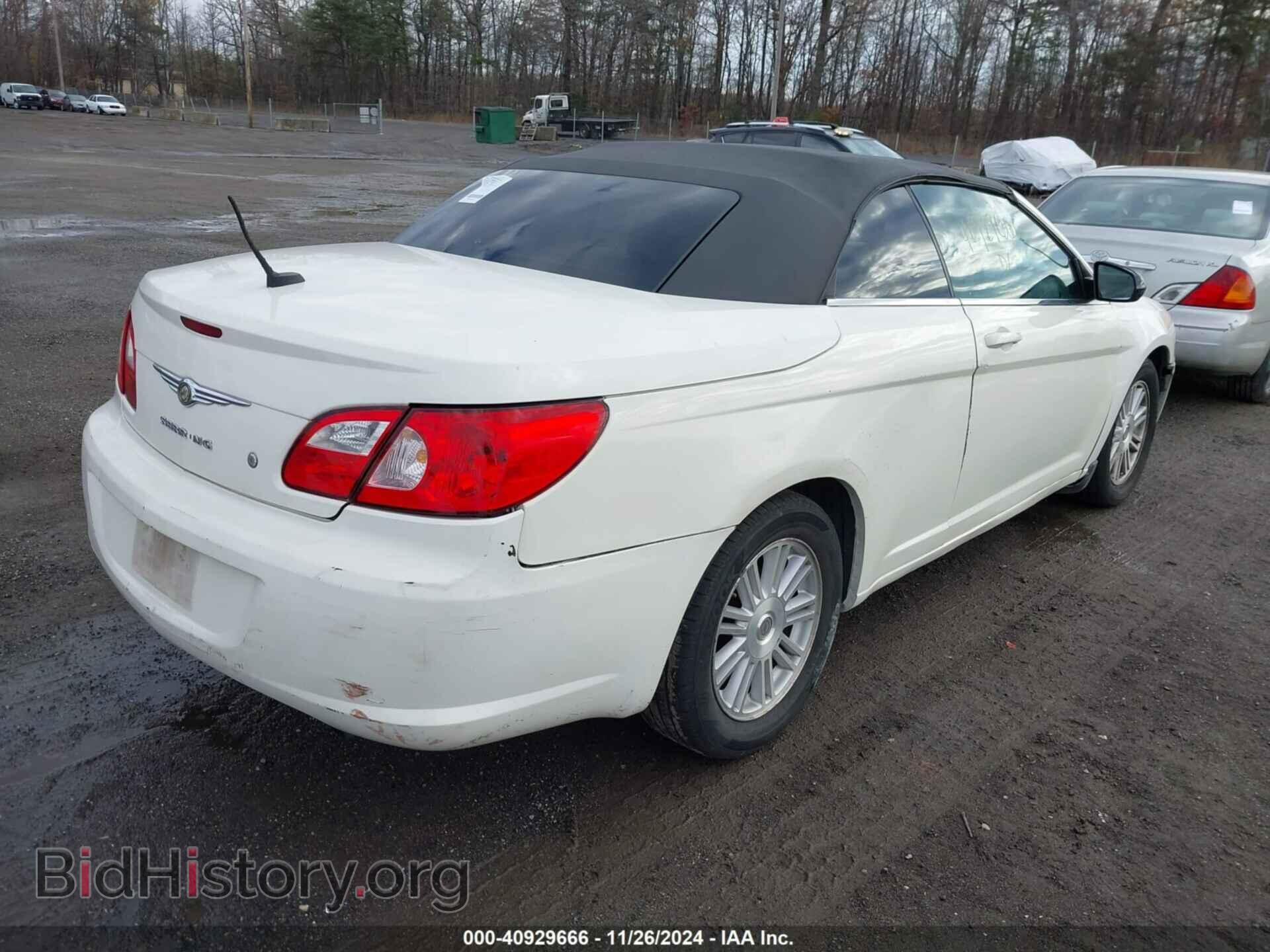 2008 CHRYSLER SEBRING - VIN: 1C3LC45K18N270699 - Фото 4