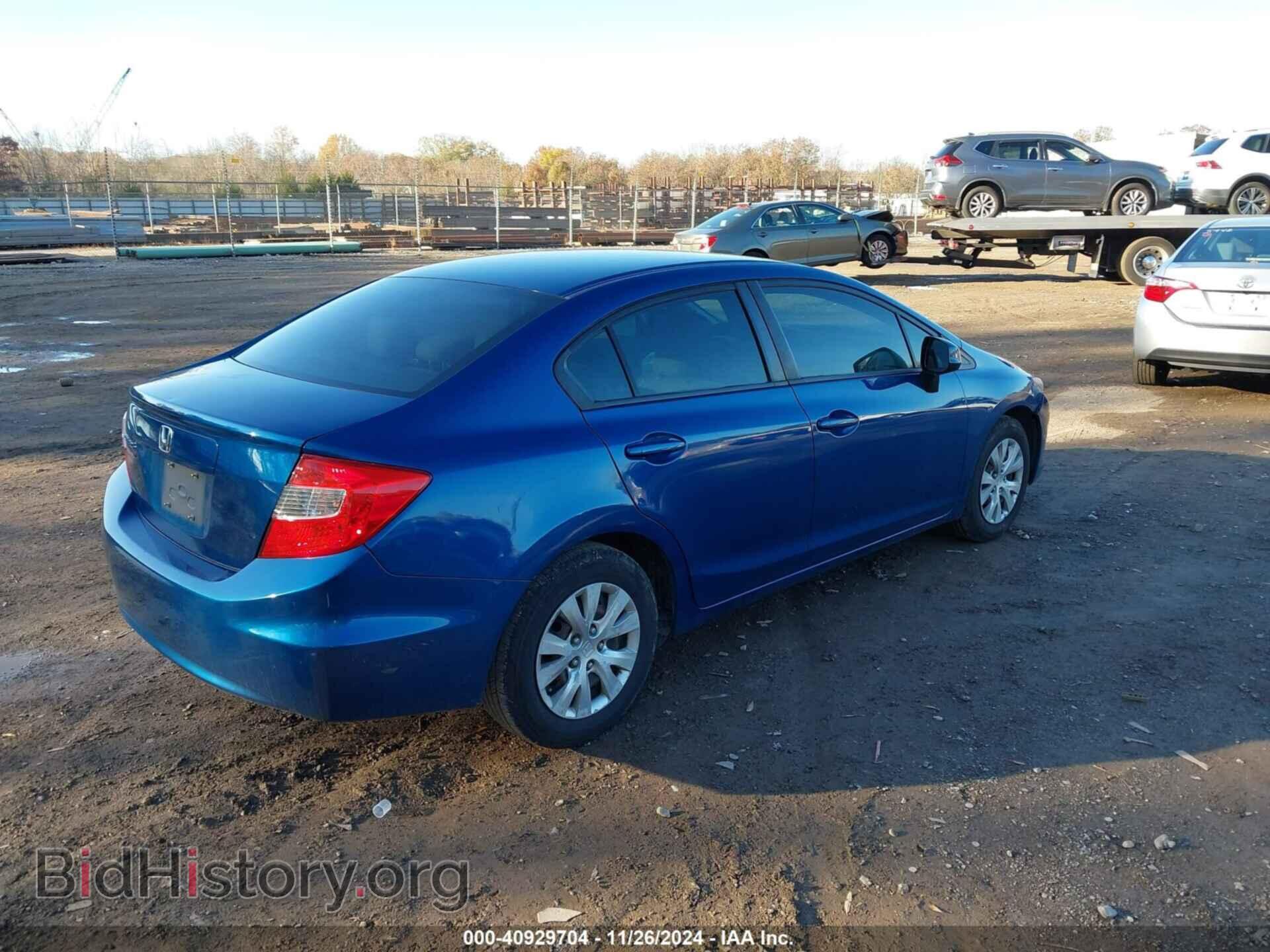 2012 HONDA CIVIC - VIN: 19XFB2F53CE034397 - Photo 4