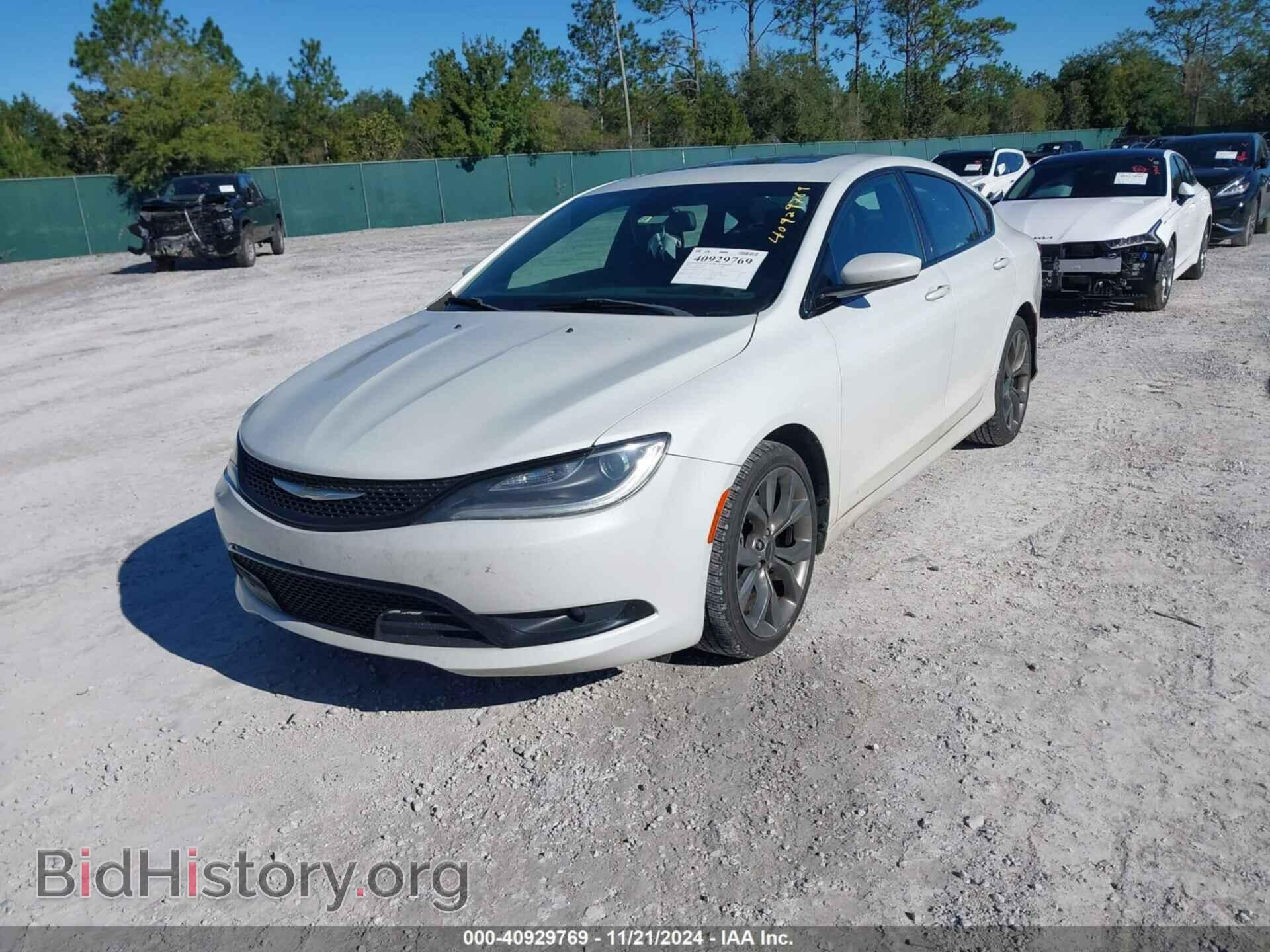 2015 CHRYSLER 200 - VIN: 1C3CCCBB8FN622107 - Фото 2