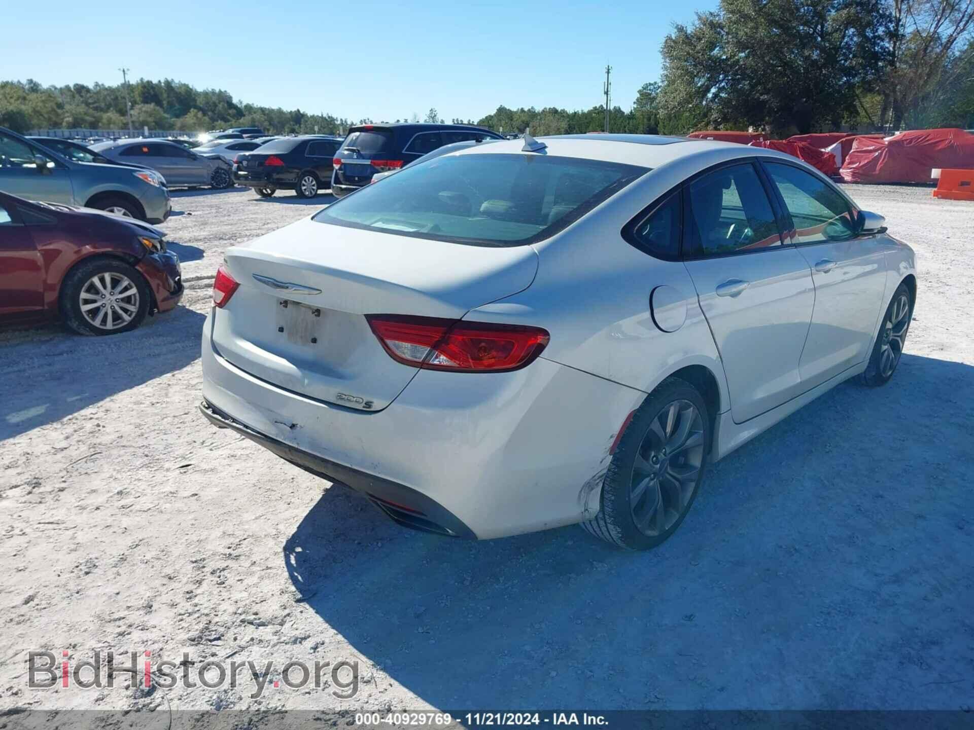 2015 CHRYSLER 200 - VIN: 1C3CCCBB8FN622107 - Фото 4