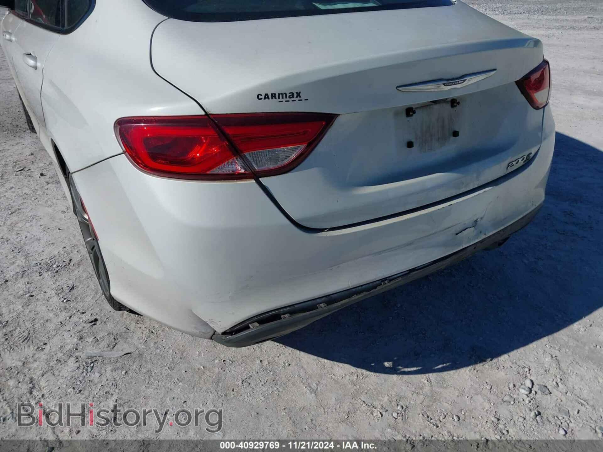 2015 CHRYSLER 200 - VIN: 1C3CCCBB8FN622107 - Фото 6