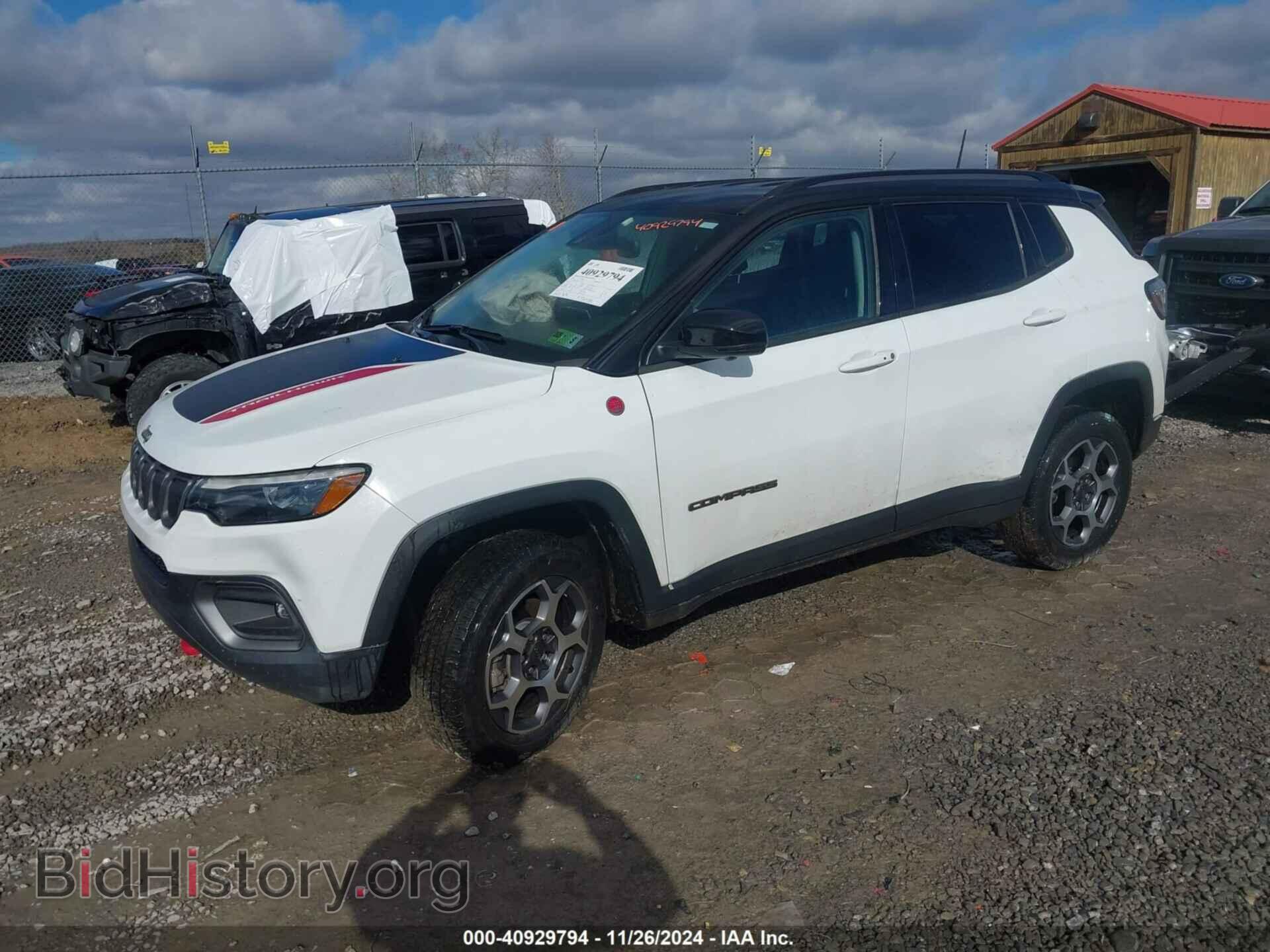 2022 JEEP COMPASS - VIN: 3C4NJDDB7NT226018 - Фото 2
