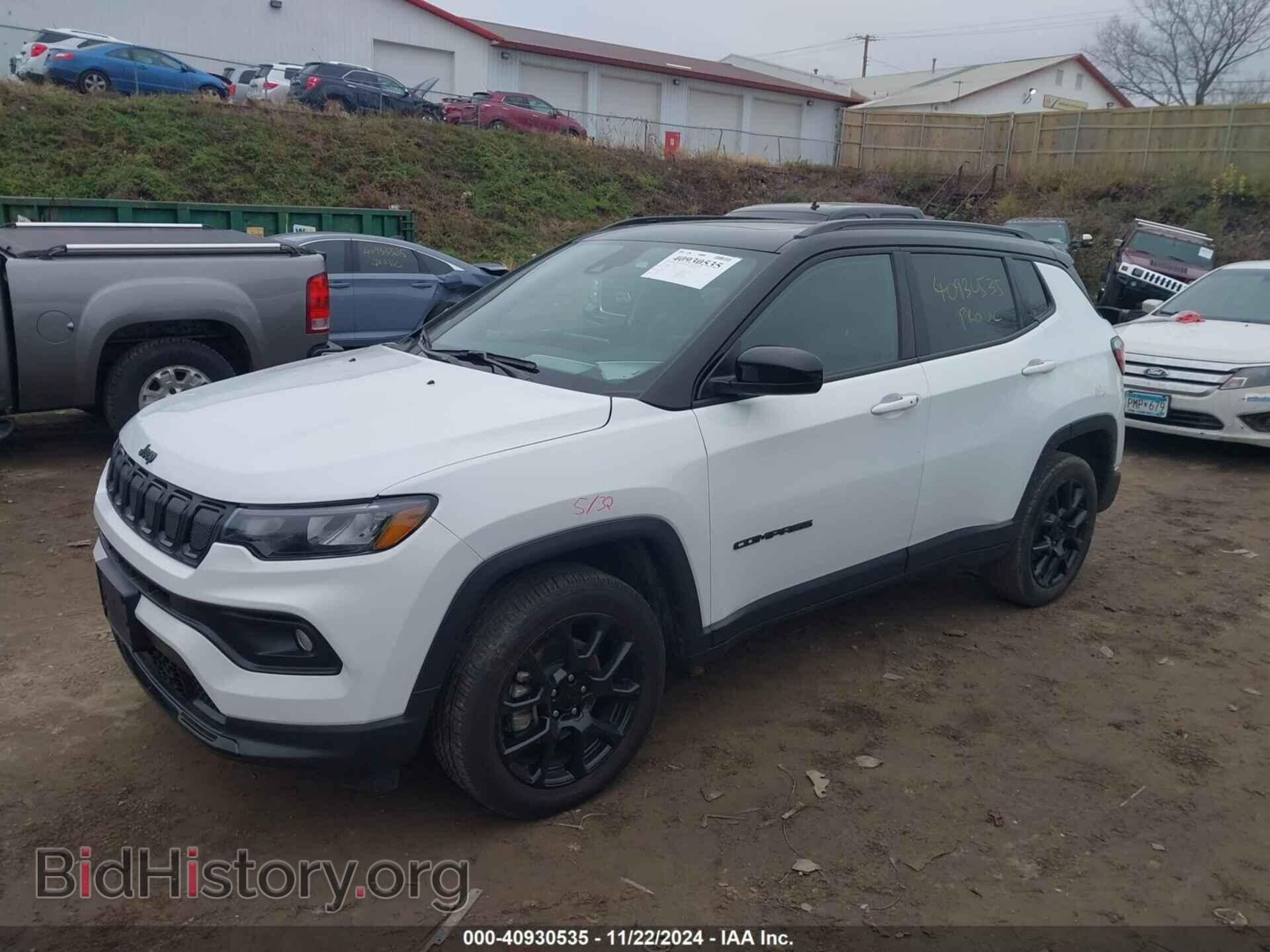 2022 JEEP COMPASS - VIN: 3C4NJDBBXNT220362 - Фото 2