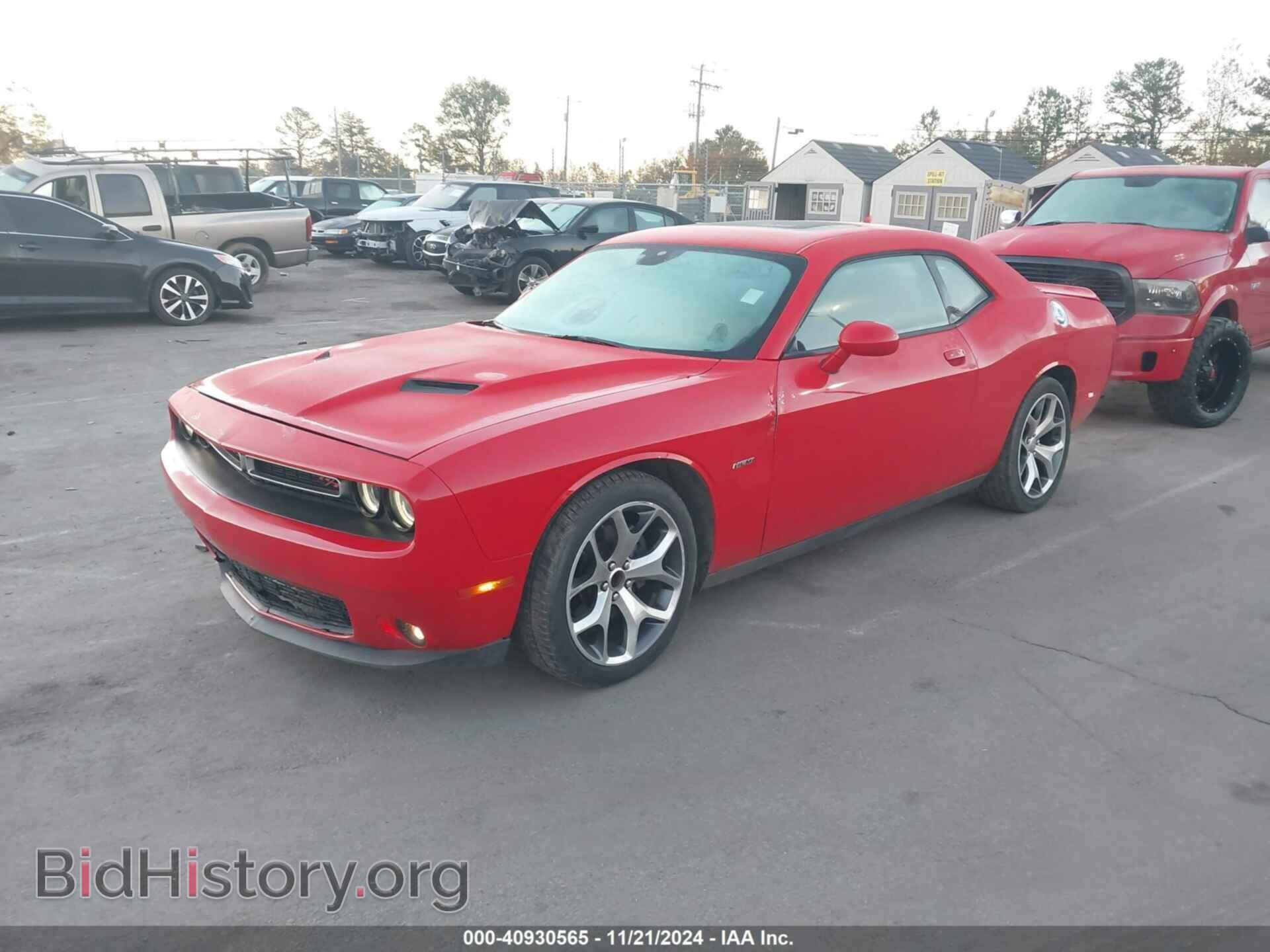 2015 DODGE CHALLENGER - VIN: 2C3CDZBT6FH823067 - Фото 2