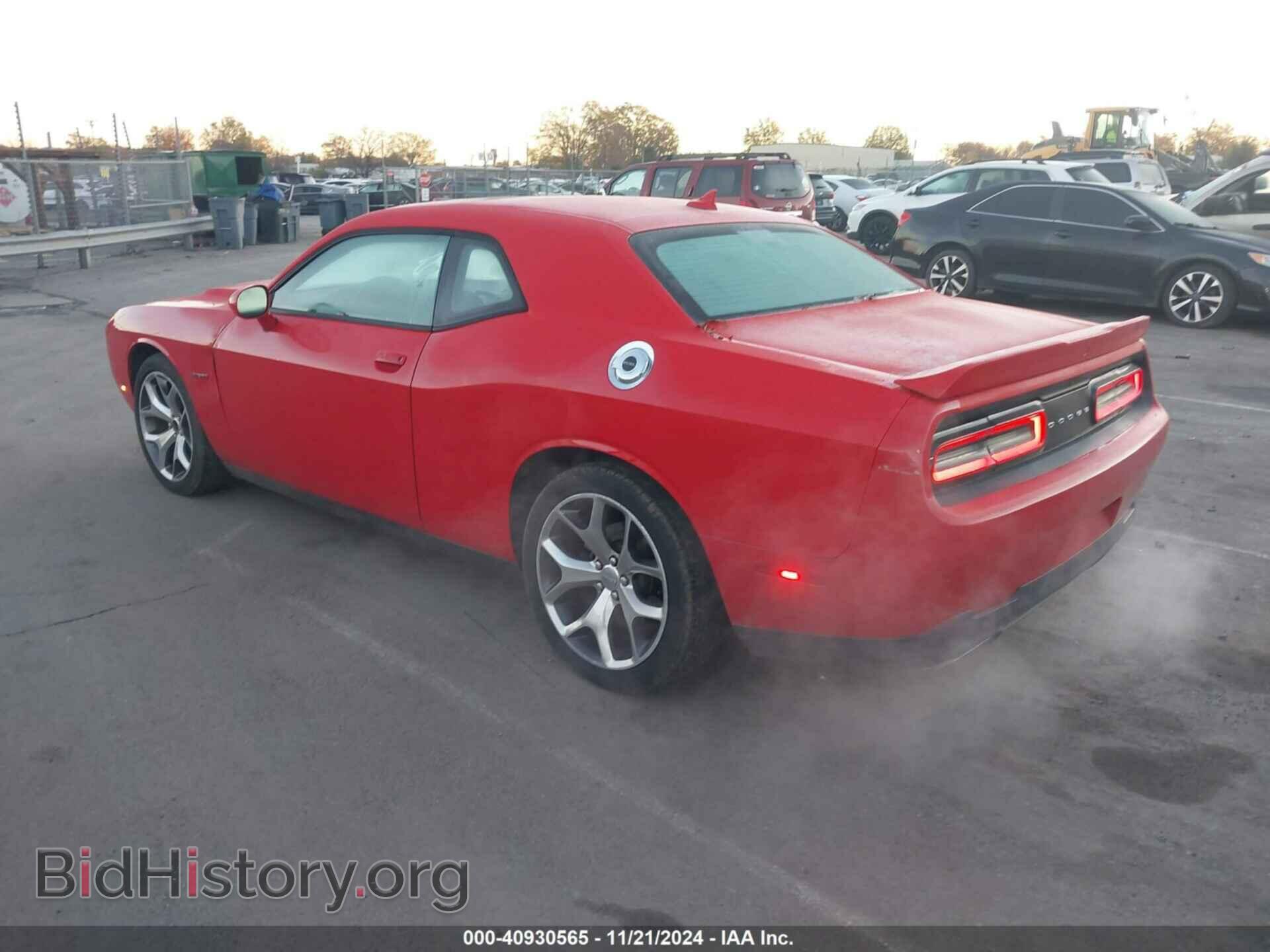2015 DODGE CHALLENGER - VIN: 2C3CDZBT6FH823067 - Фото 3