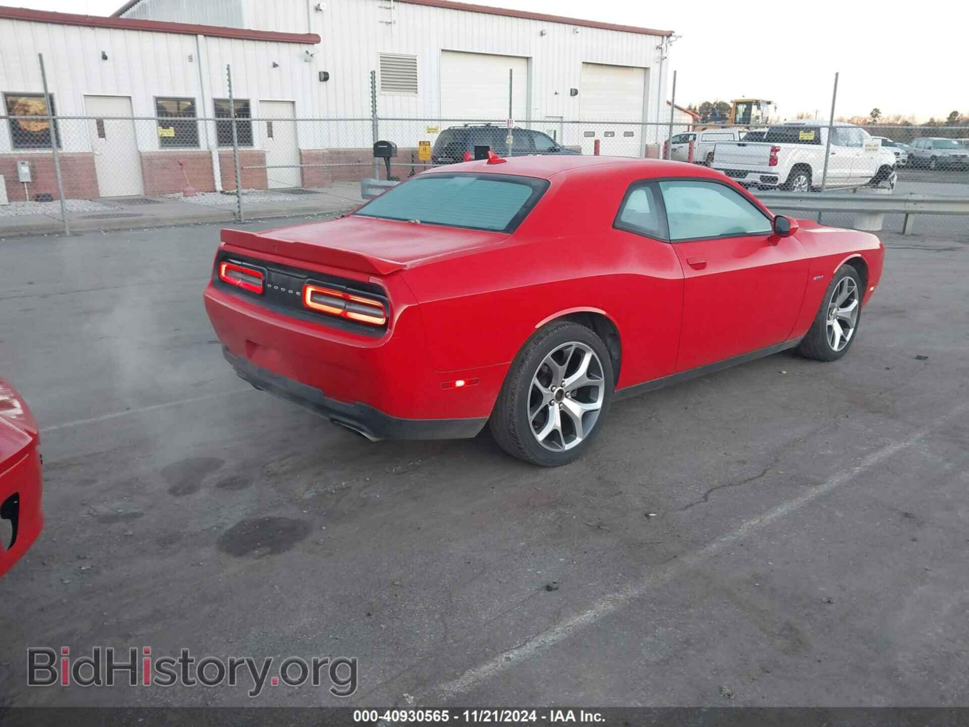 2015 DODGE CHALLENGER - VIN: 2C3CDZBT6FH823067 - Фото 4