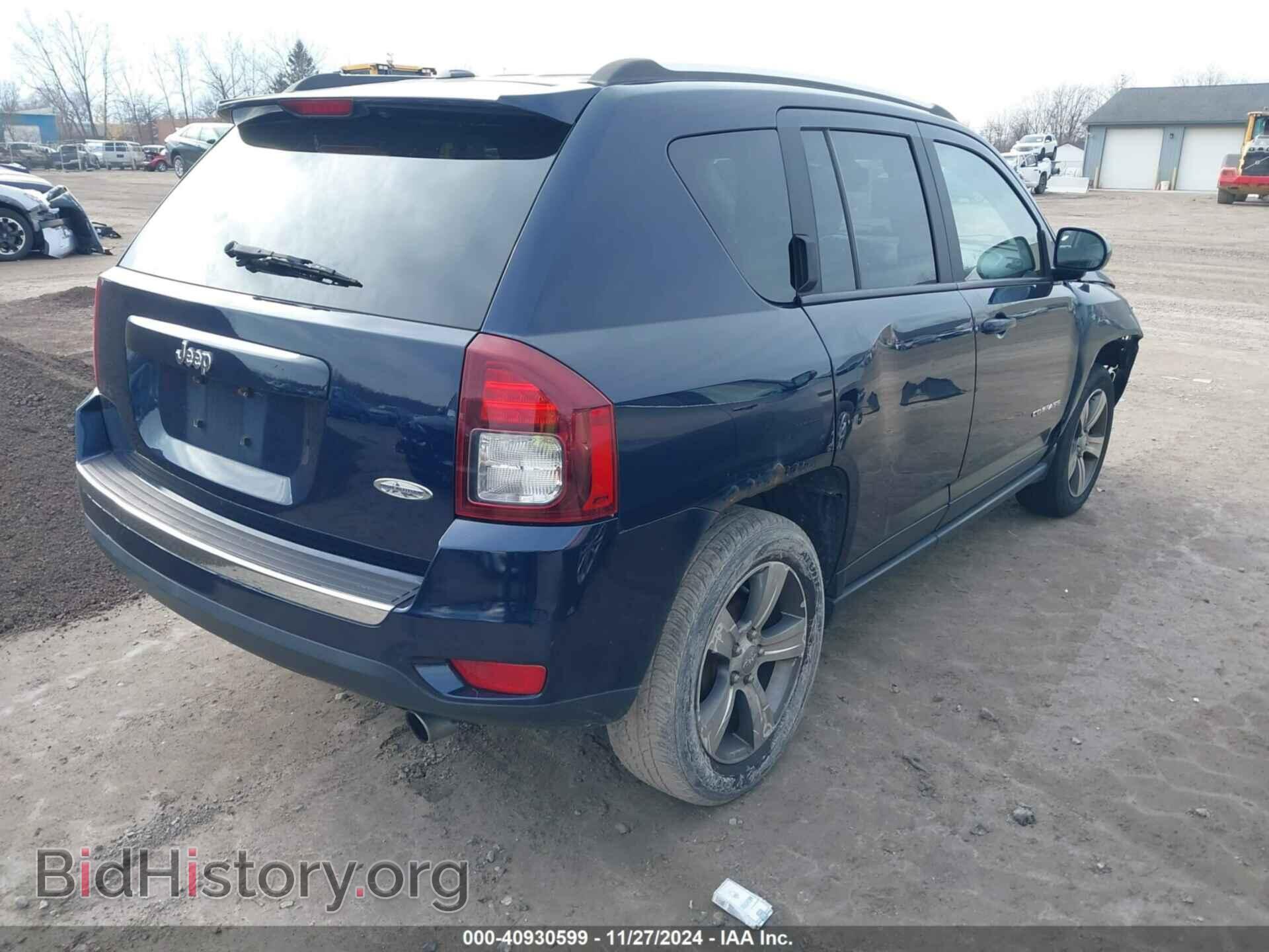 2017 JEEP COMPASS - VIN: 1C4NJCEB3HD186877 - Фото 4