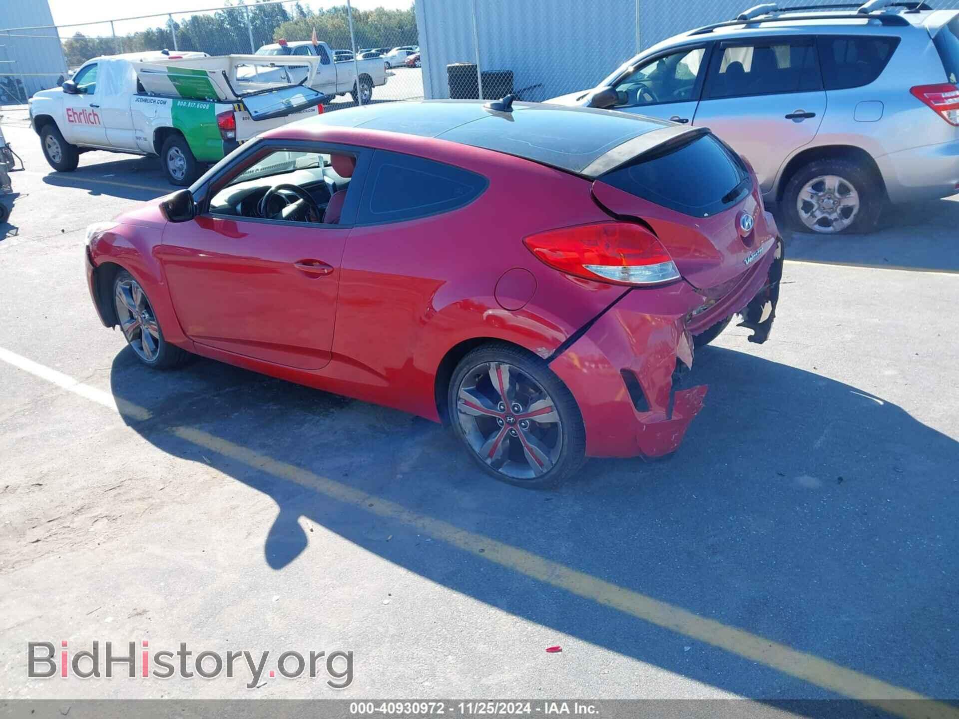 2015 HYUNDAI VELOSTER - VIN: KMHTC6AD6FU225982 - Фото 3