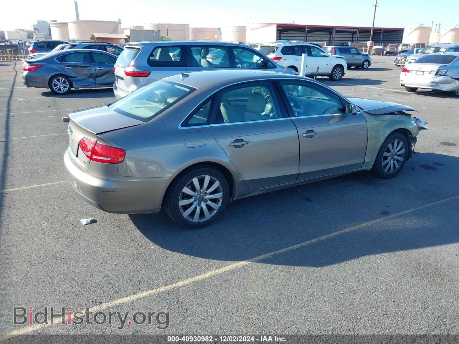2010 AUDI A4 - VIN: WAUEFAFL5AN054097 - Фото 4