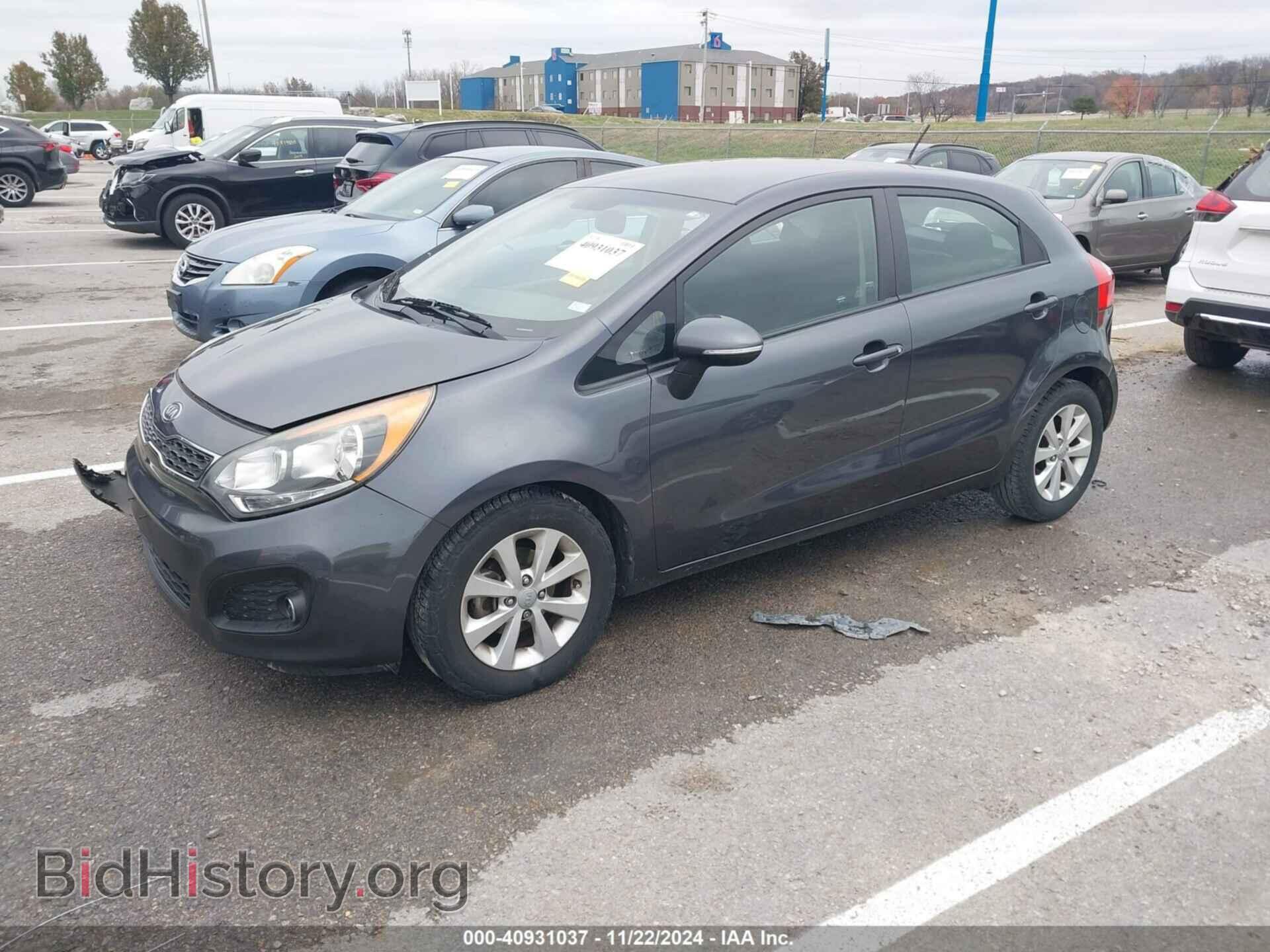 2013 KIA RIO - VIN: KNADN5A3XD6132773 - Фото 2
