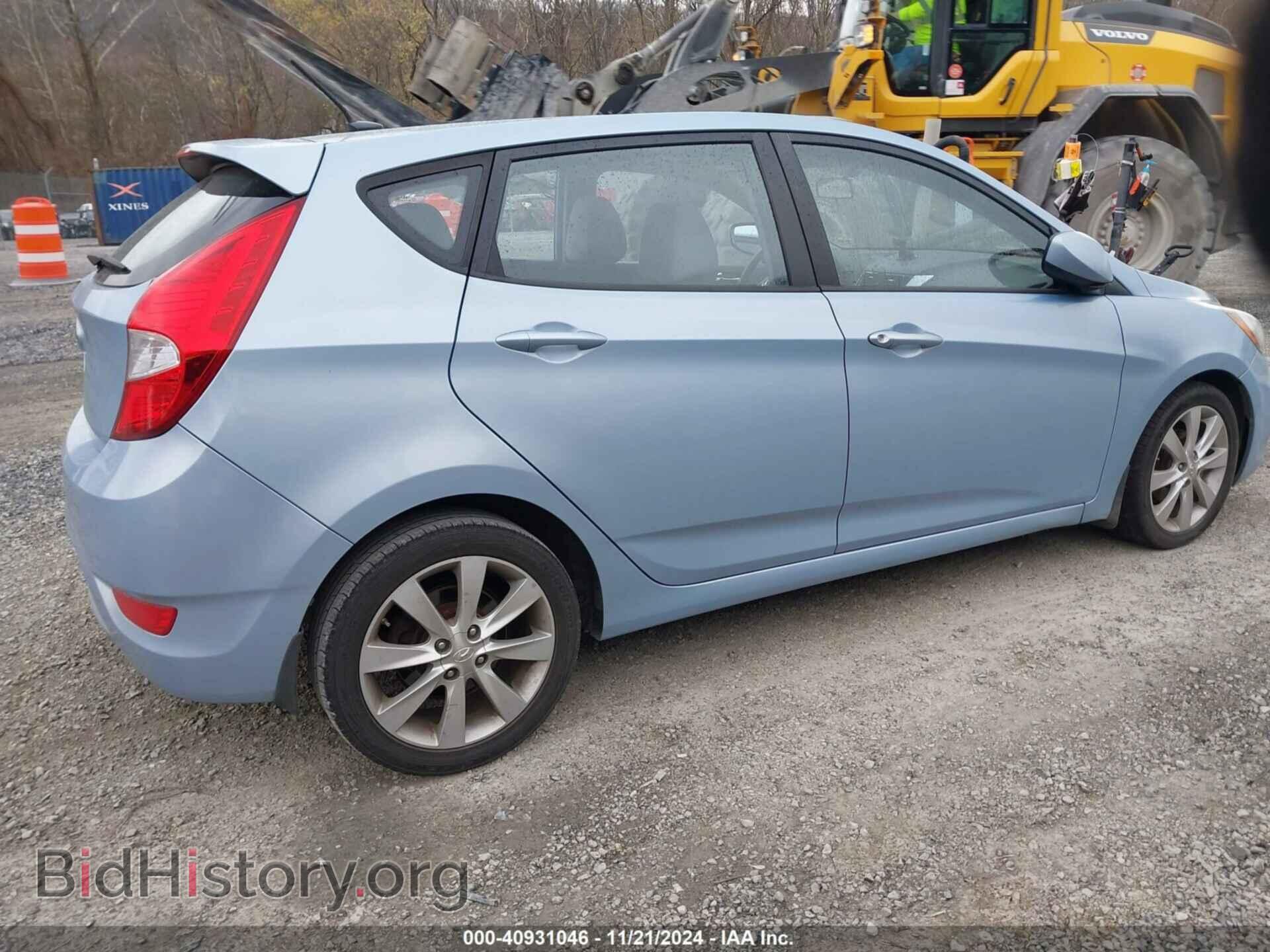 2012 HYUNDAI ACCENT - VIN: KMHCU5AE7CU055319 - Фото 4