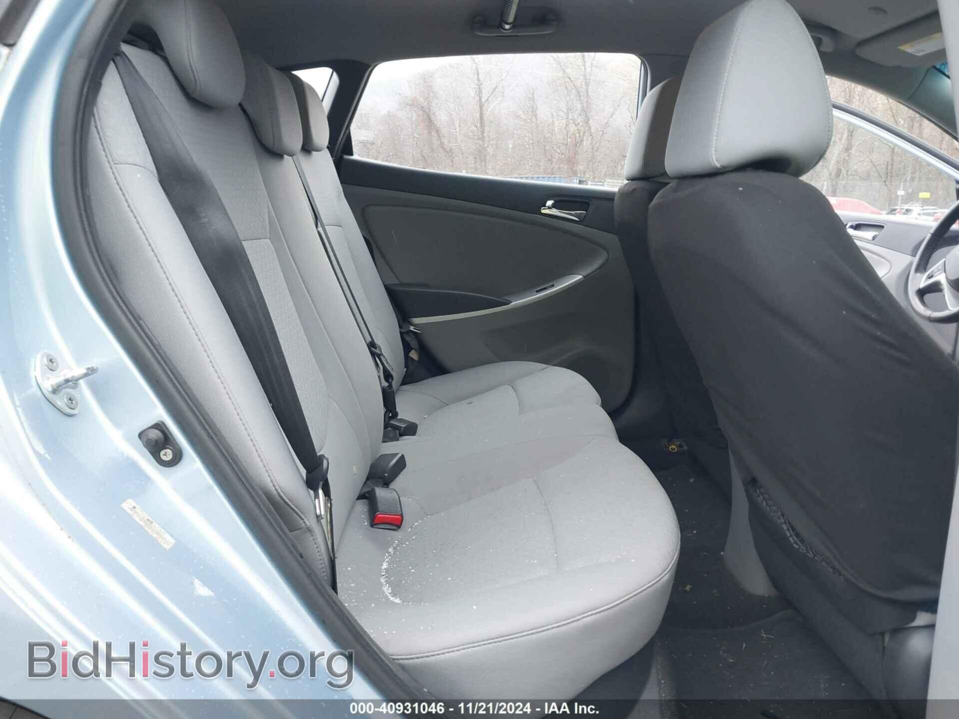 2012 HYUNDAI ACCENT - VIN: KMHCU5AE7CU055319 - Фото 8