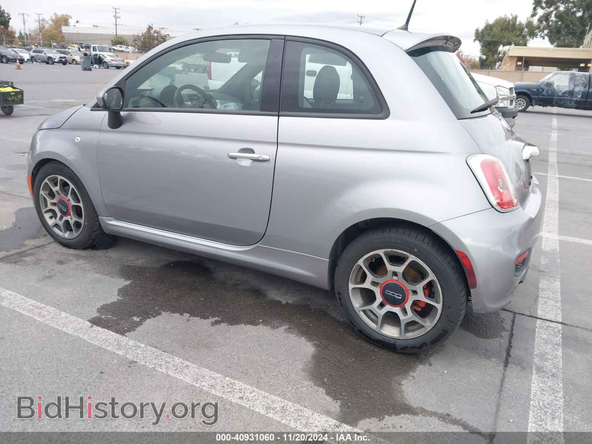 2015 FIAT 500 - VIN: 3C3CFFBR0FT579839 - Фото 3