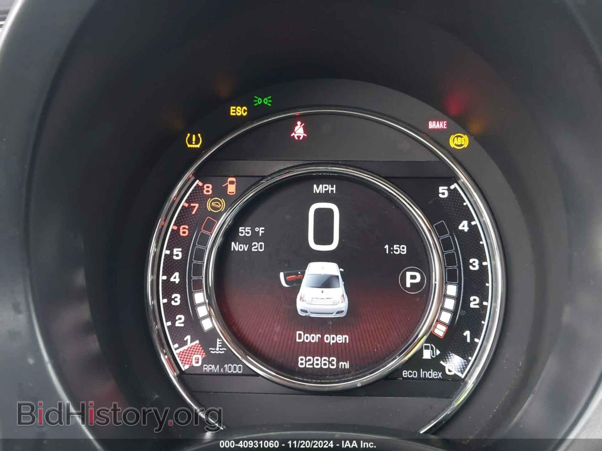 2015 FIAT 500 - VIN: 3C3CFFBR0FT579839 - Фото 7