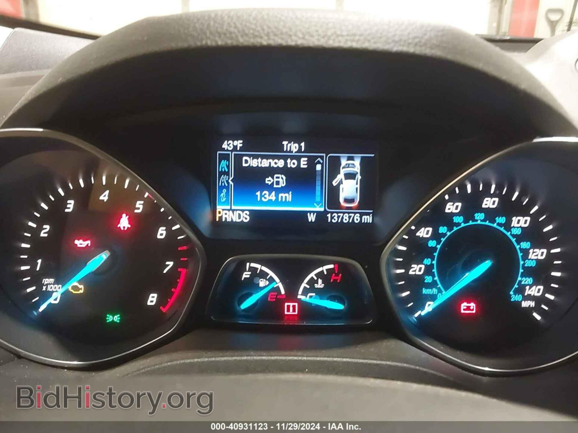 2014 FORD ESCAPE - VIN: 1FMCU0J92EUD29230 - Фото 7
