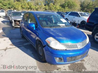 2007 Nissan VERSA 1.8S, blue — VIN 3N1BC13E37L456006, IAAI