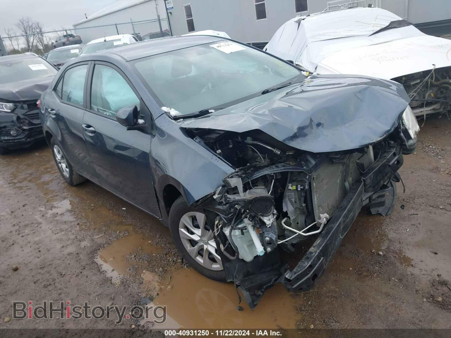 Фотография 2T1BURHE0GC489162 - TOYOTA COROLLA 2016