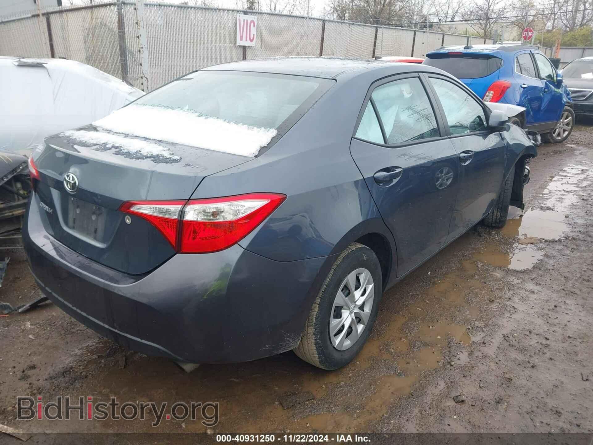 2016 TOYOTA COROLLA - VIN: 2T1BURHE0GC489162 - Фото 4