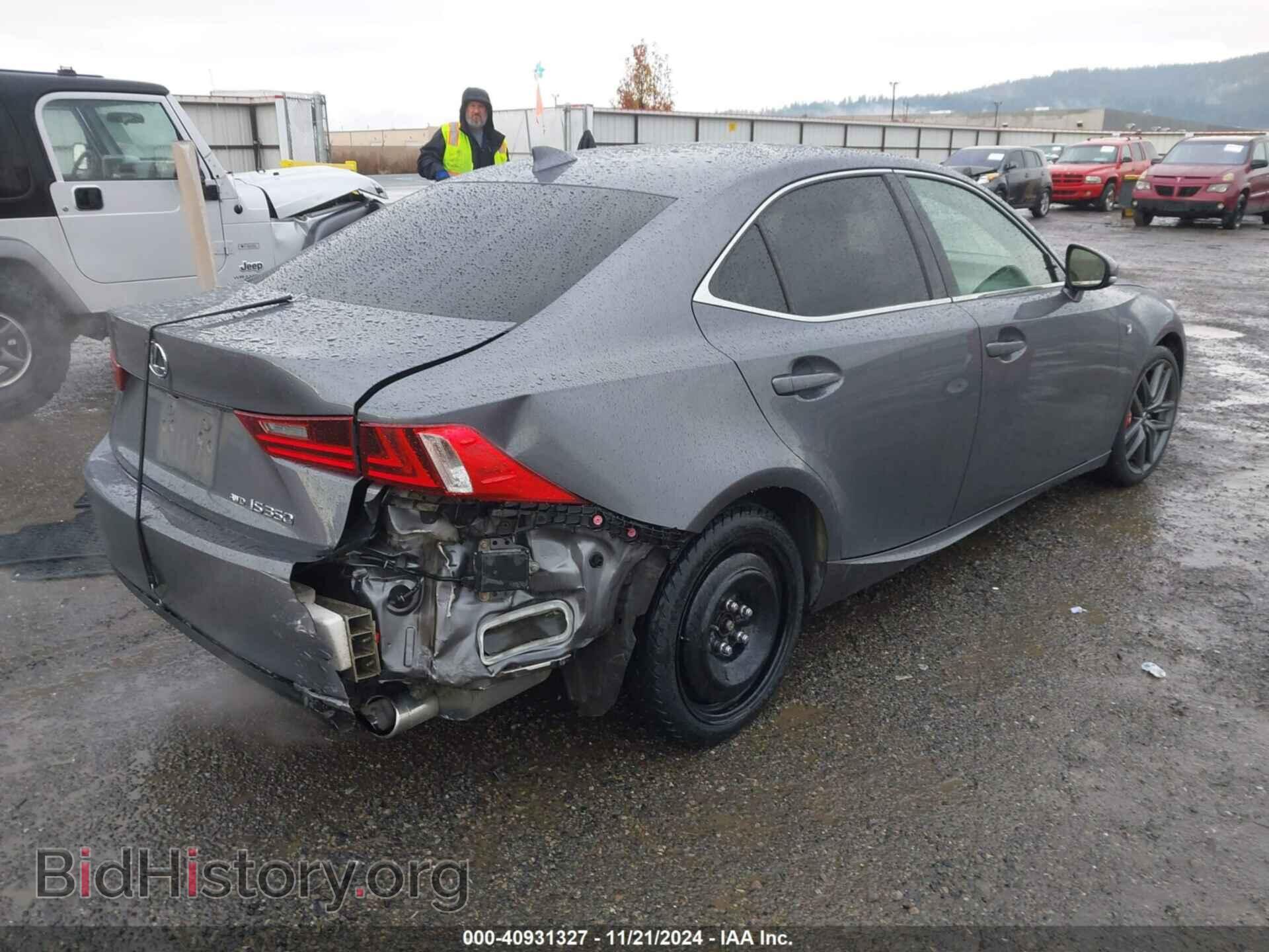 2014 LEXUS IS 350 - VIN: JTHCE1D28E5003737 - Фото 4
