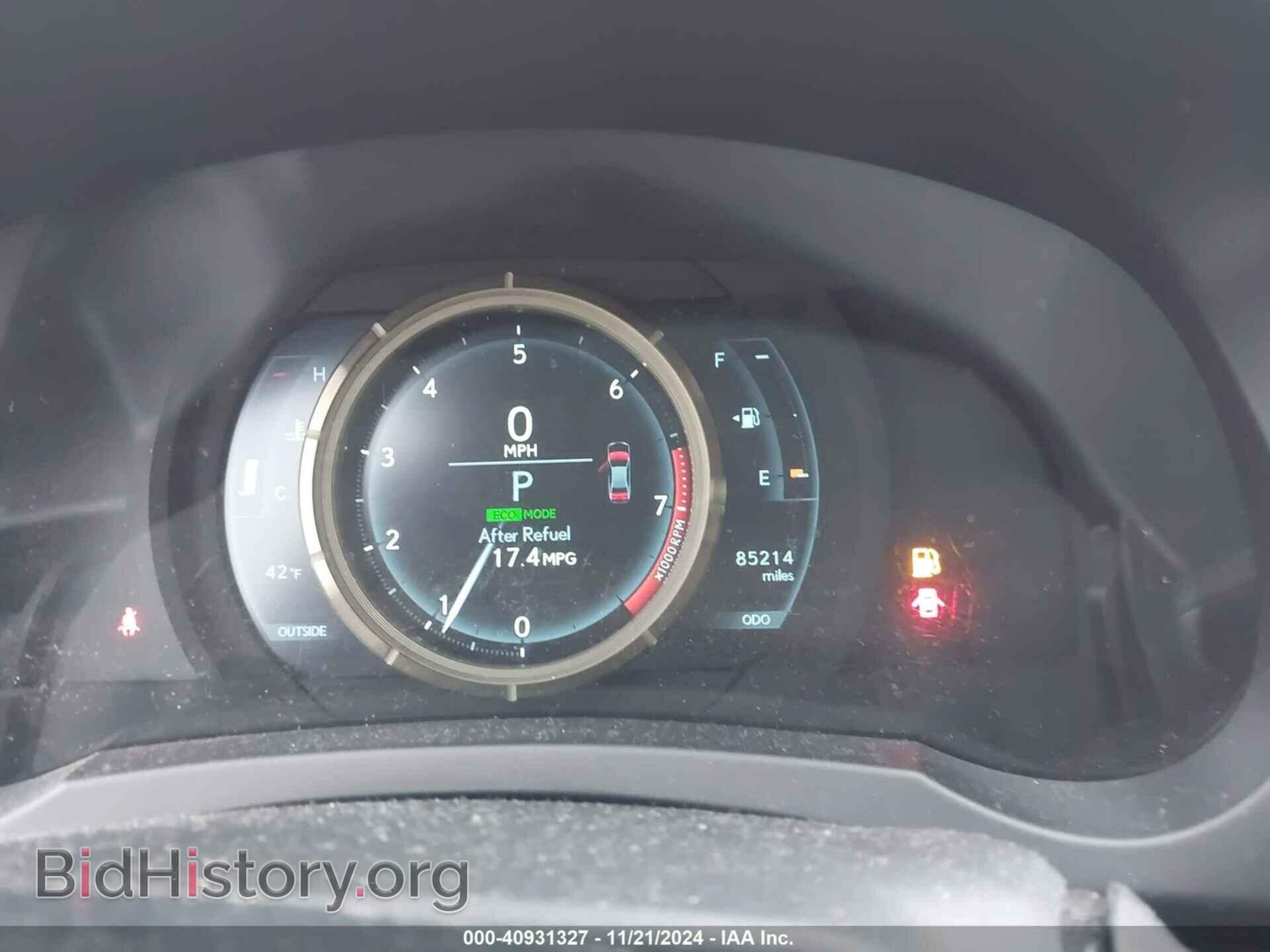 2014 LEXUS IS 350 - VIN: JTHCE1D28E5003737 - Фото 7