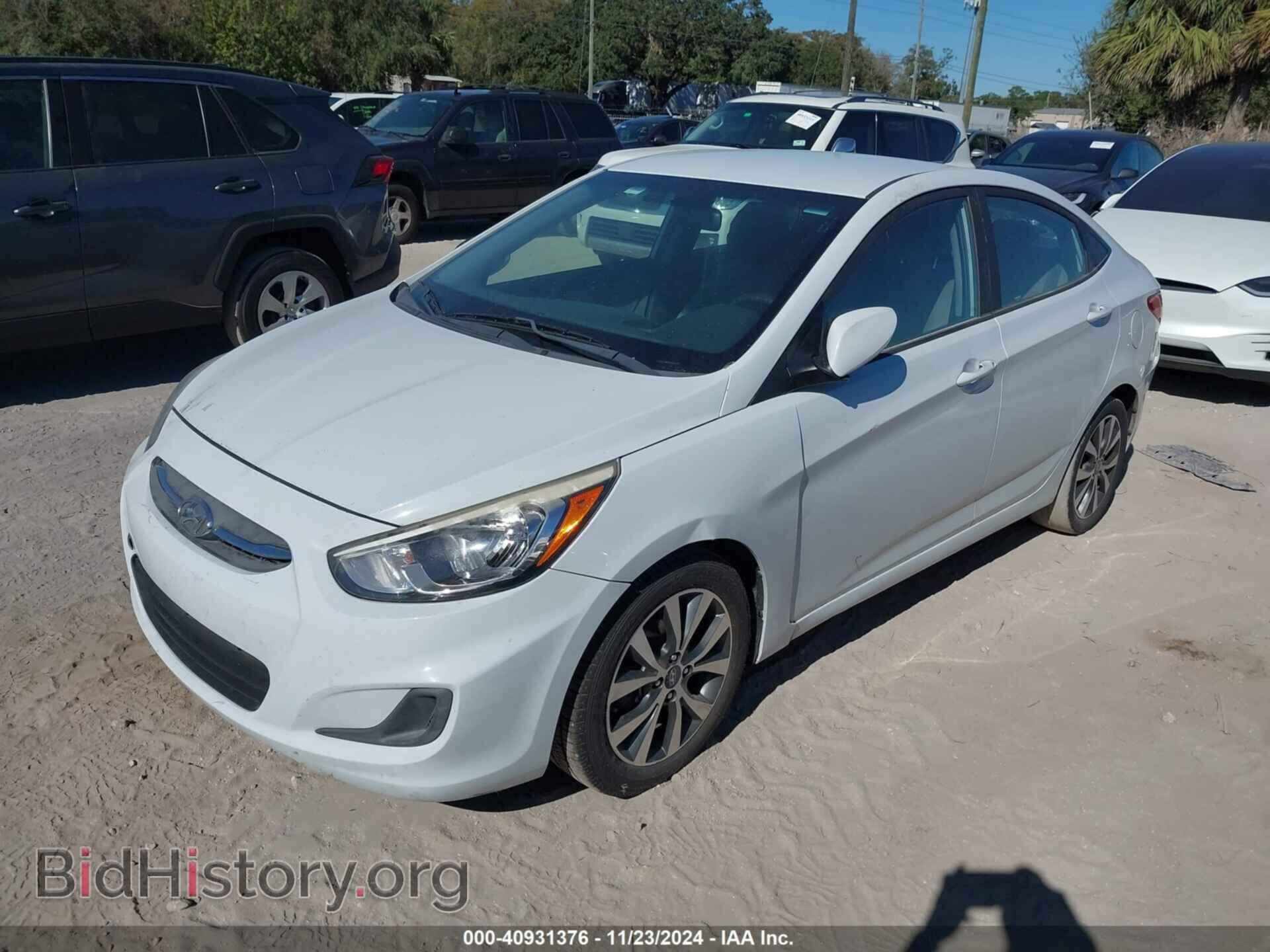2017 HYUNDAI ACCENT - VIN: KMHCT4AE4HU362421 - Фото 2