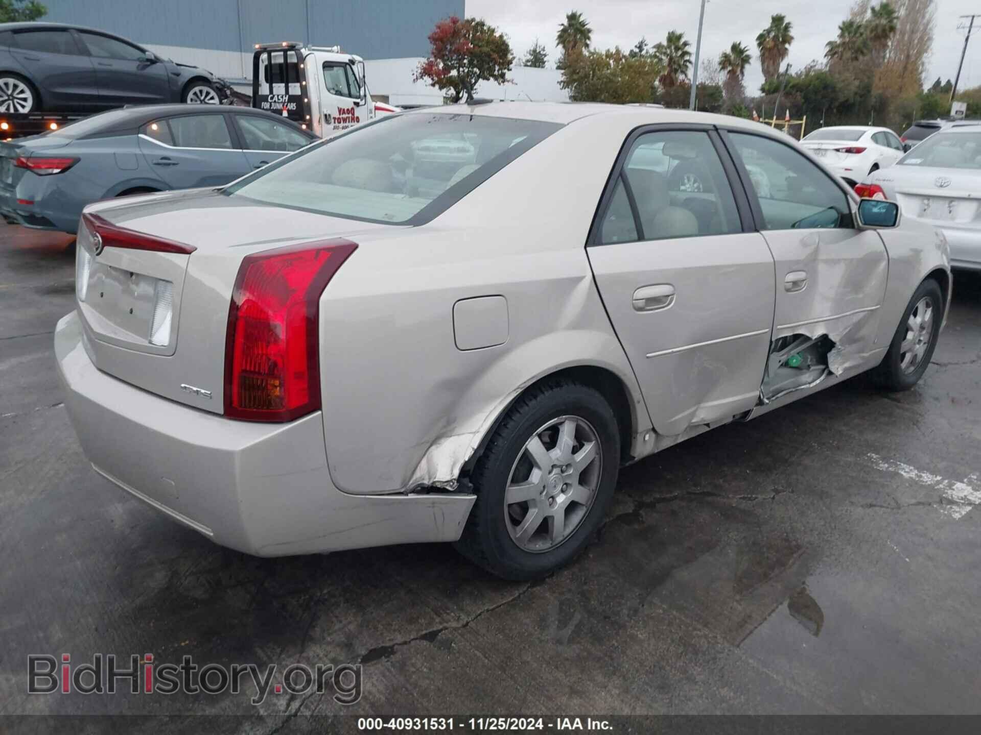 2007 CADILLAC CTS - VIN: 1G6DP577370164062 - Фото 4