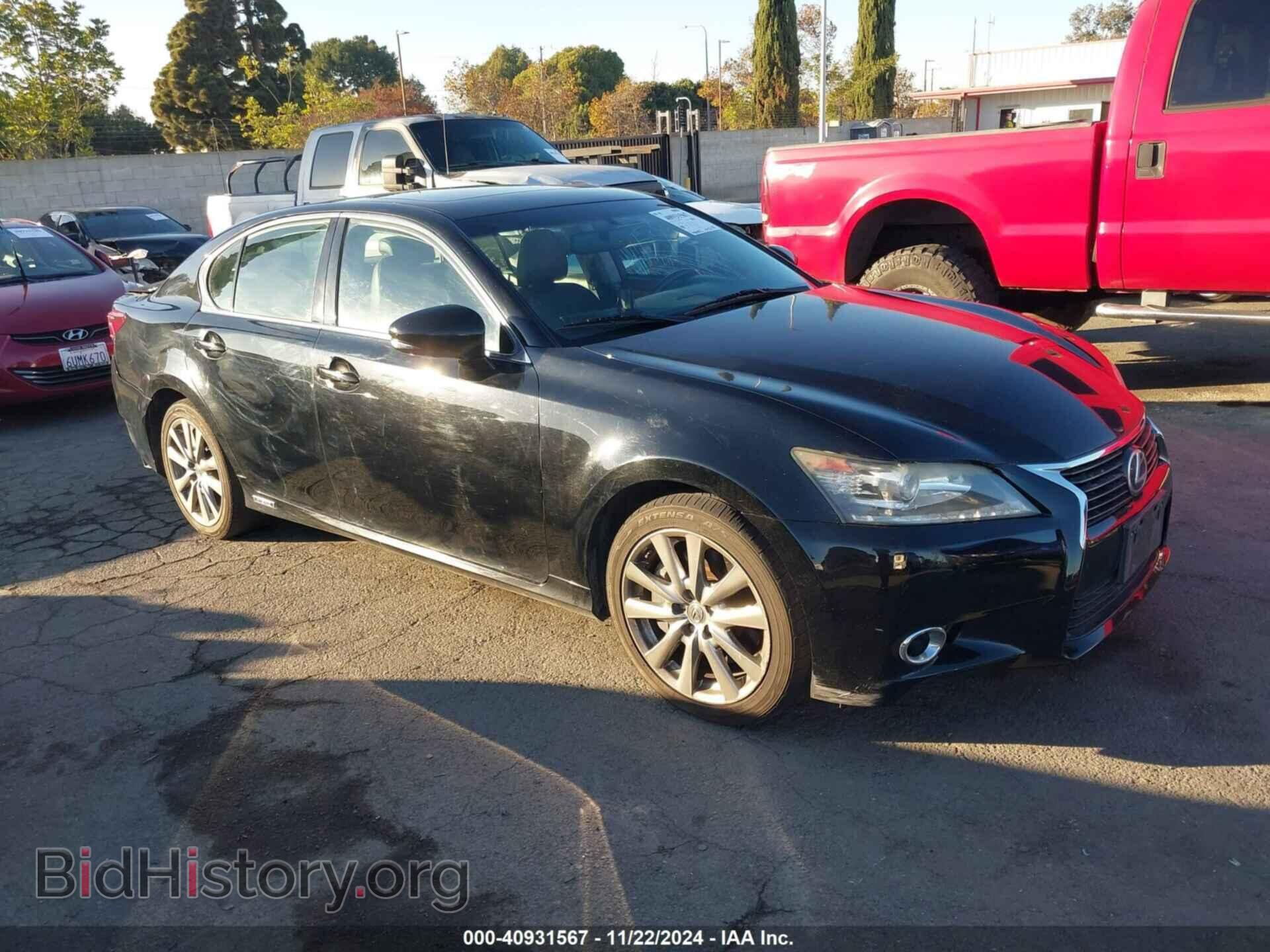 Фотография JTHBS1BL0FA000646 - LEXUS GS 450H 2015
