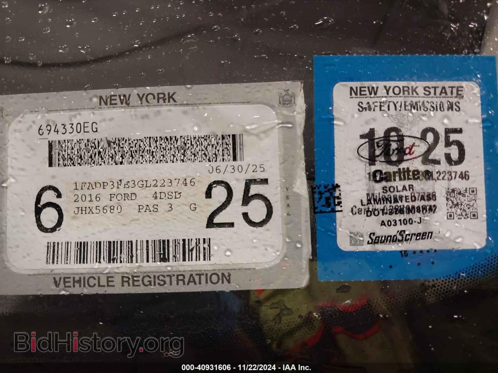2016 FORD FOCUS - VIN: 1FADP3FE3GL223746 - Фото 9