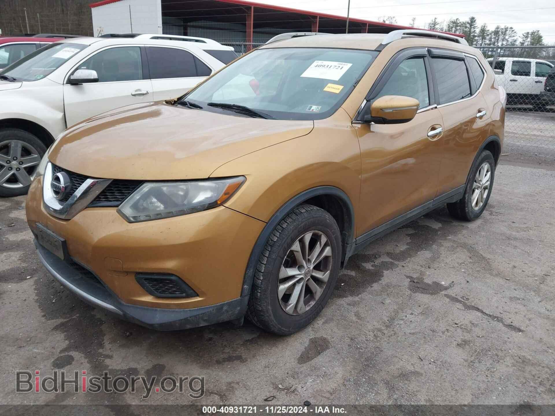 2014 NISSAN ROGUE - VIN: 5N1AT2MV5EC766918 - Фото 2