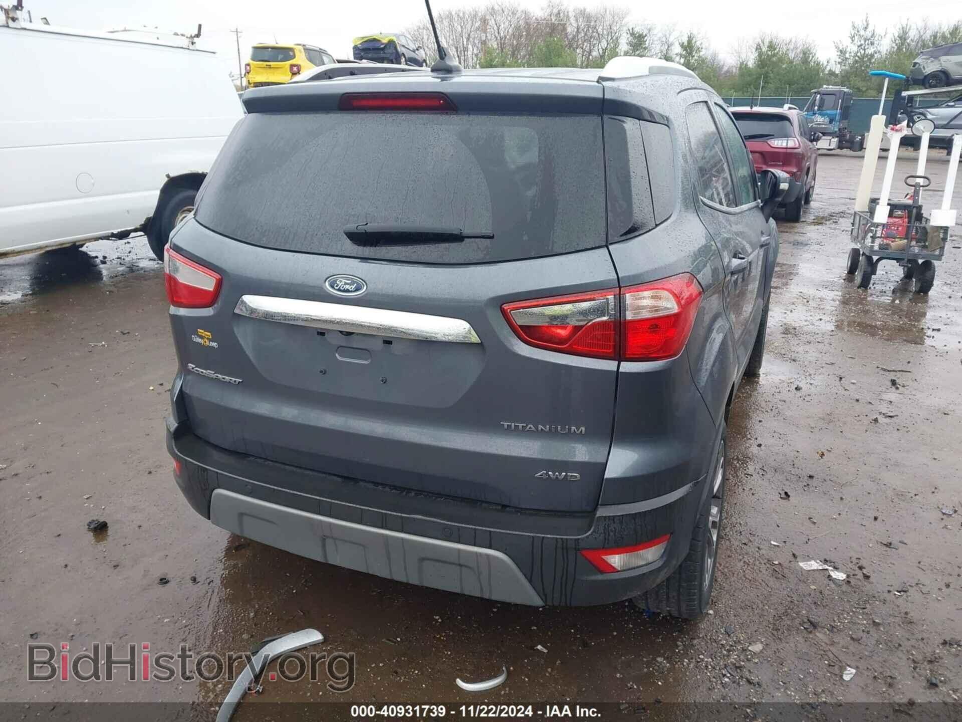 2019 FORD ECOSPORT - VIN: MAJ6S3KL0KC251041 - Фото 4