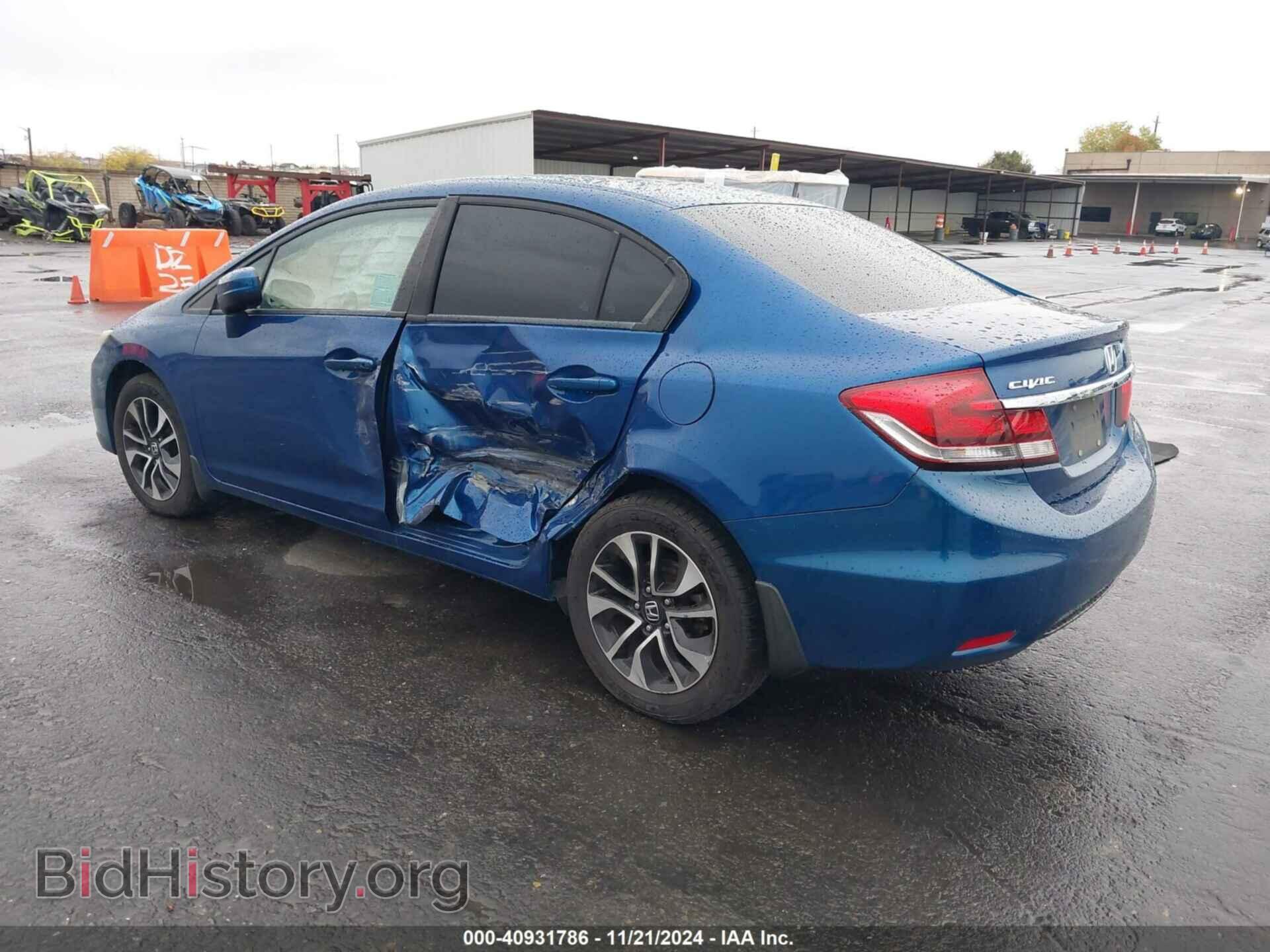 2014 HONDA CIVIC - VIN: 19XFB2F83EE273526 - Фото 3
