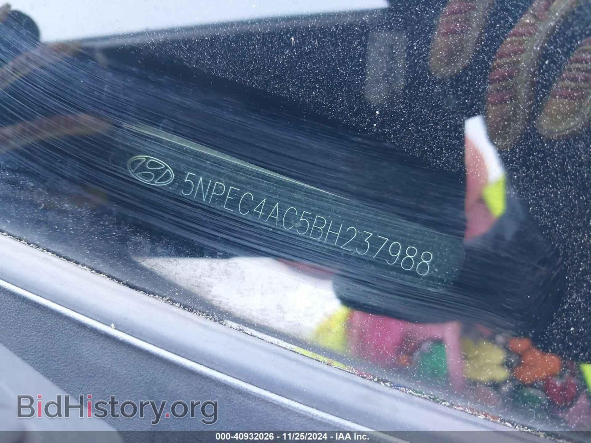 2011 HYUNDAI SONATA - VIN: 5NPEC4AC5BH237988 - Фото 9