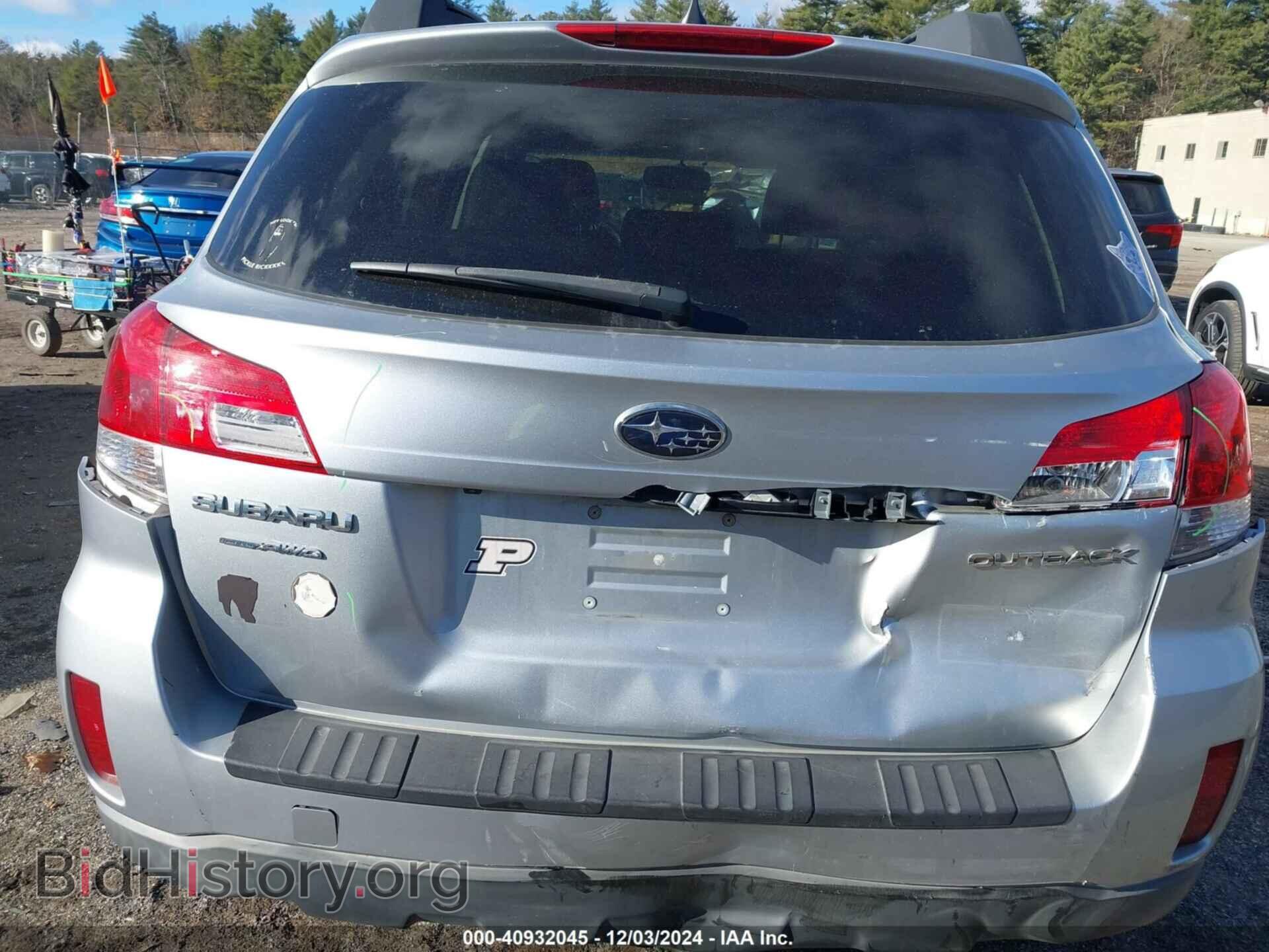 2012 SUBARU OUTBACK - VIN: 4S4BRCLCXC3211937 - Фото 6