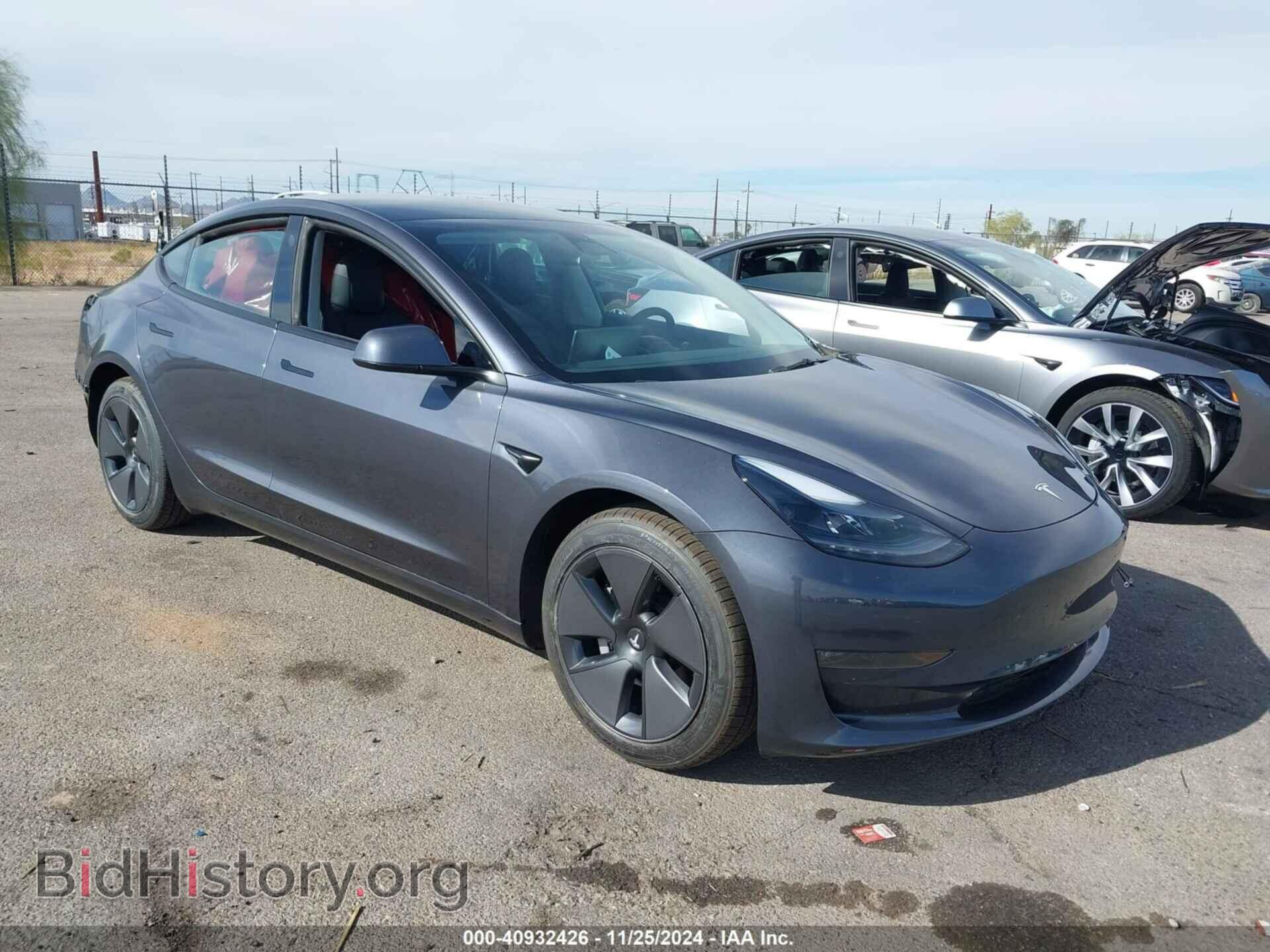 Photo 5YJ3E1EB2PF634565 - TESLA MODEL 3 2023