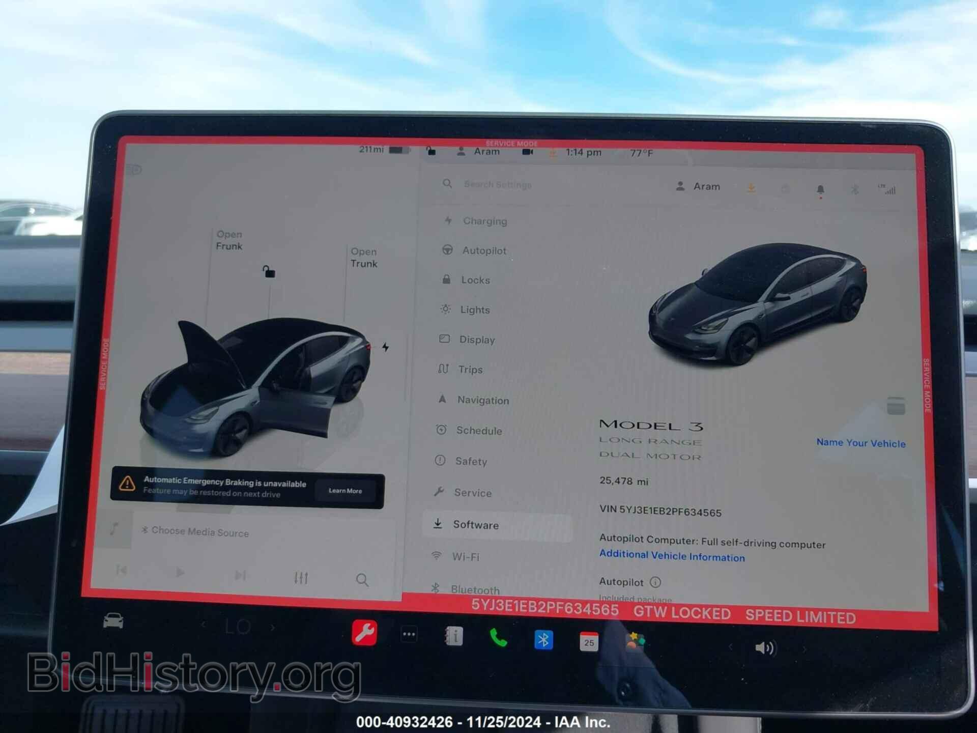 2023 TESLA MODEL 3 - VIN: 5YJ3E1EB2PF634565 - Фото 7