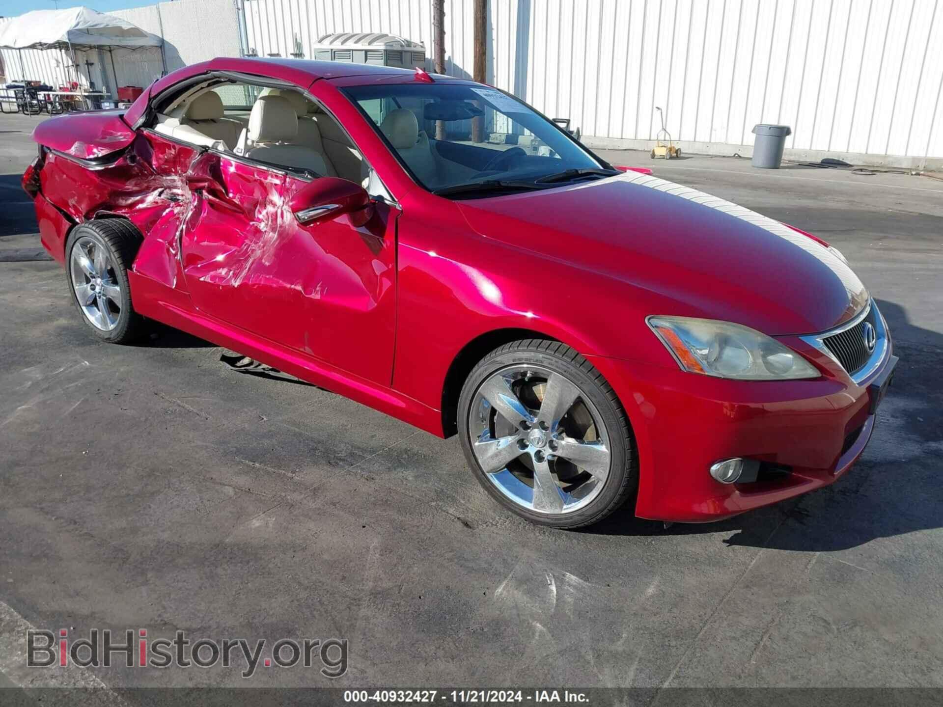 Photo JTHFE2C26A2502908 - LEXUS IS 350C 2010