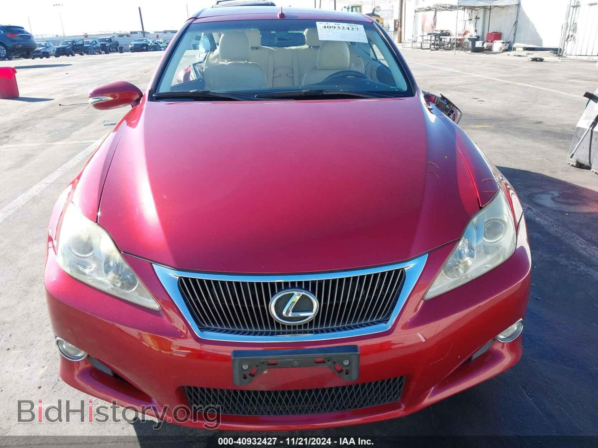 2010 LEXUS IS 350C - VIN: JTHFE2C26A2502908 - Фото 11