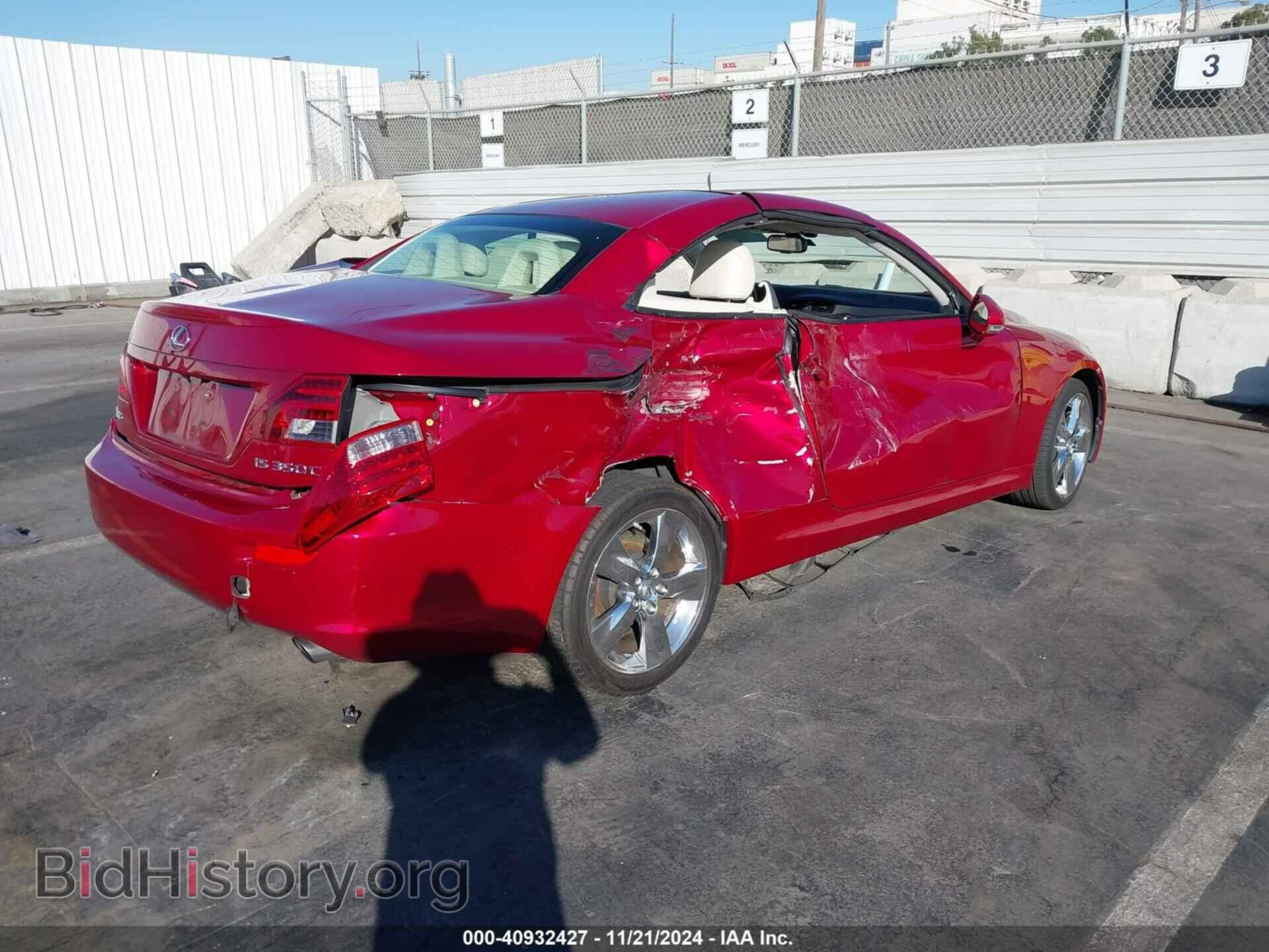 2010 LEXUS IS 350C - VIN: JTHFE2C26A2502908 - Фото 4