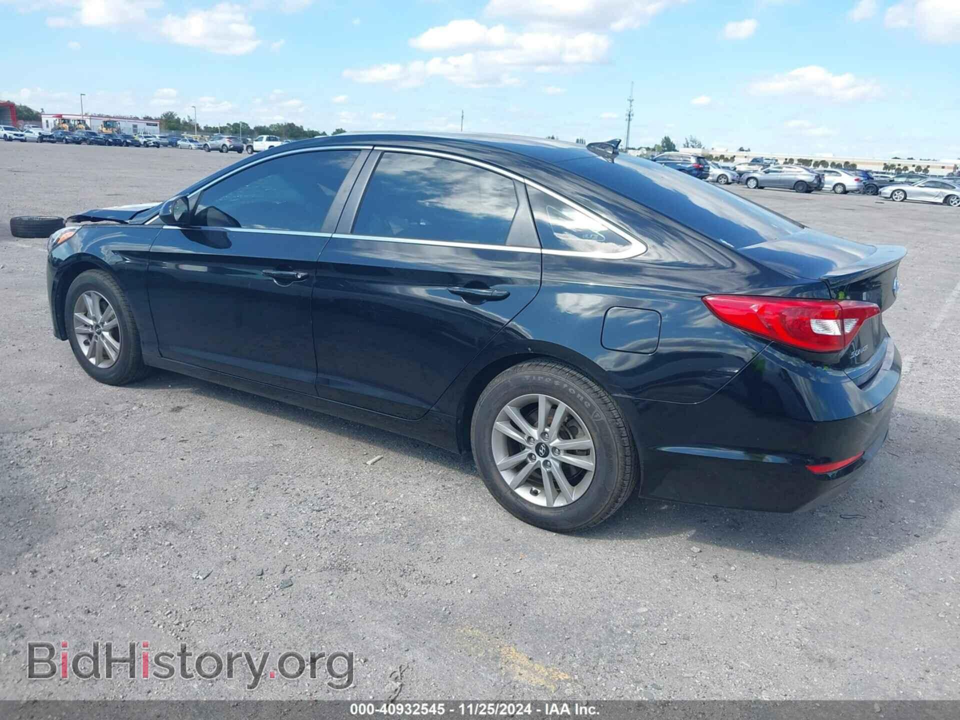 2017 HYUNDAI SONATA - VIN: 5NPE24AF2HH477280 - Фото 3