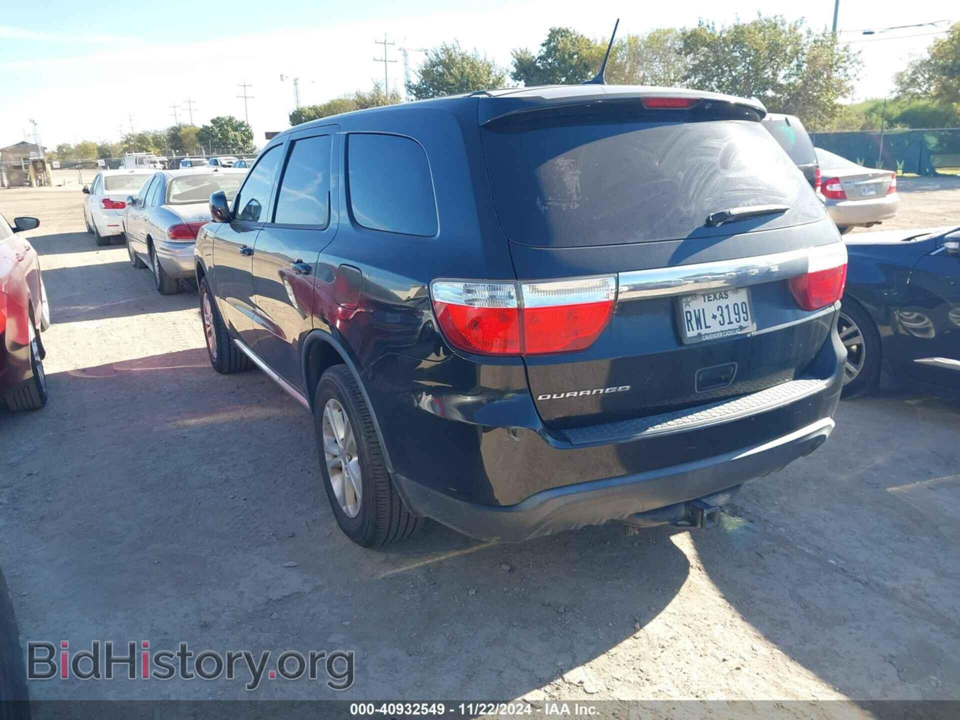 2013 DODGE DURANGO - VIN: 1C4RDHAG0DC681917 - Photo 3
