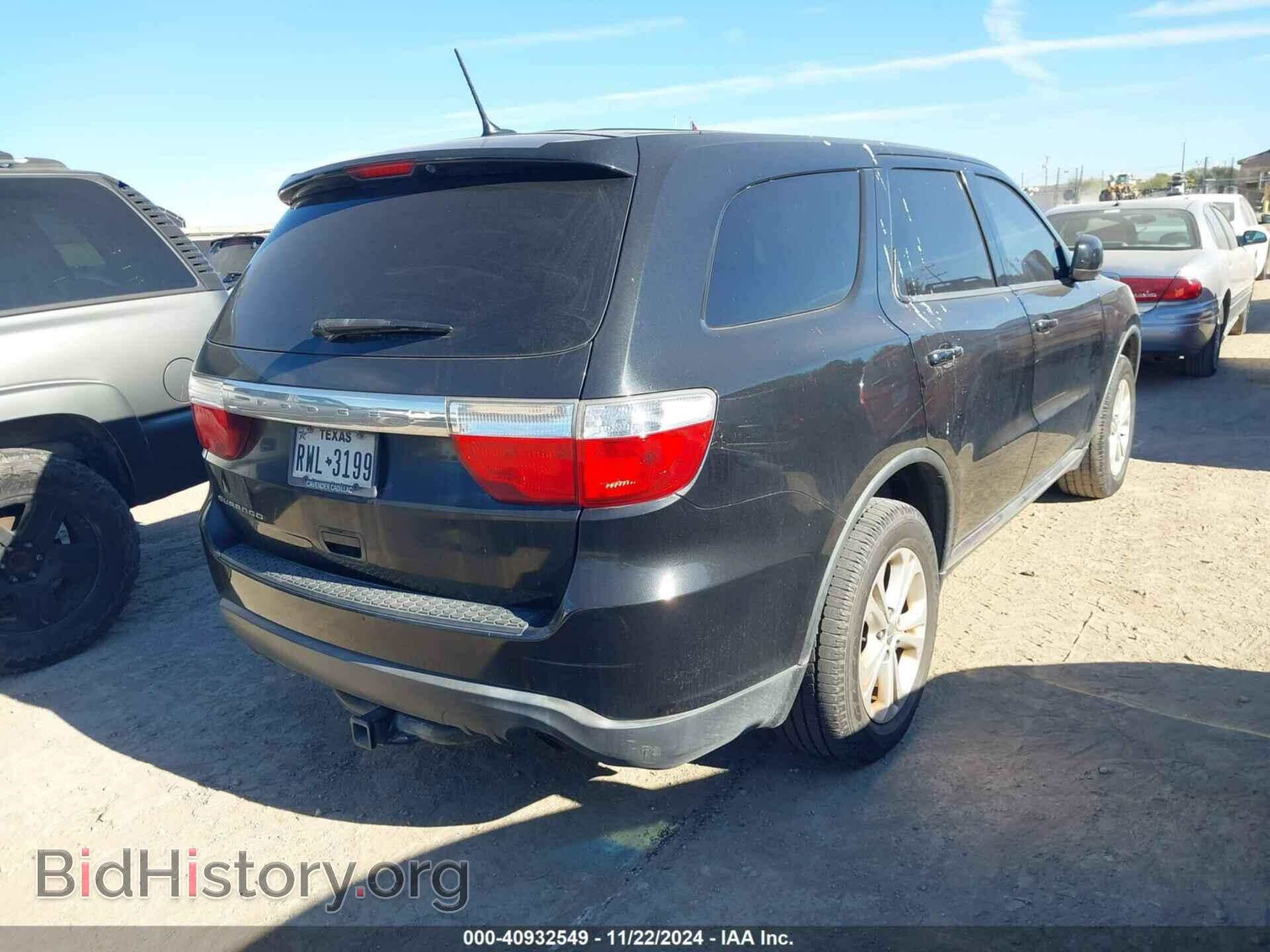 2013 DODGE DURANGO - VIN: 1C4RDHAG0DC681917 - Photo 4