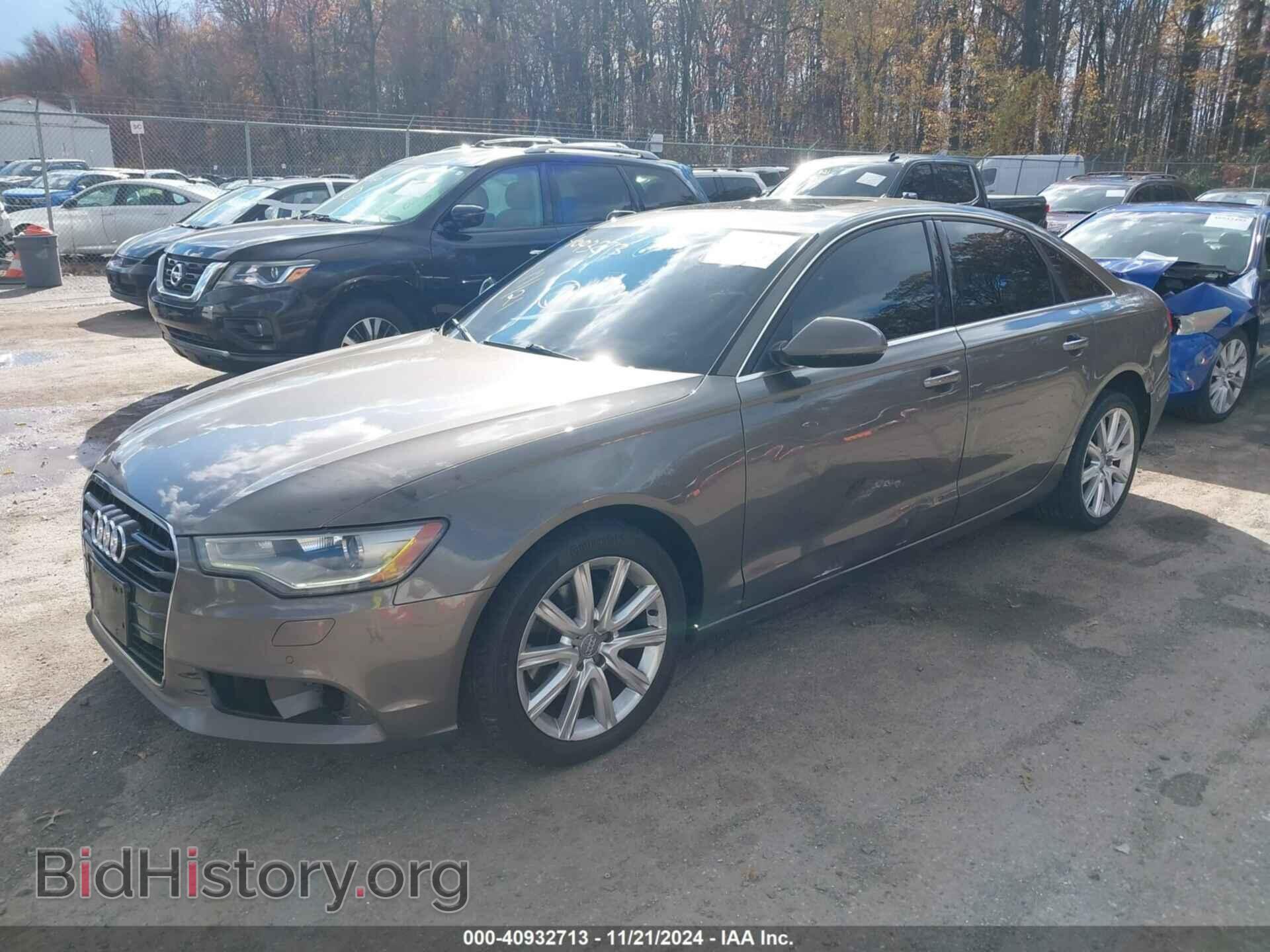2013 AUDI A6 - VIN: WAUGFAFC2DN113166 - Фото 2