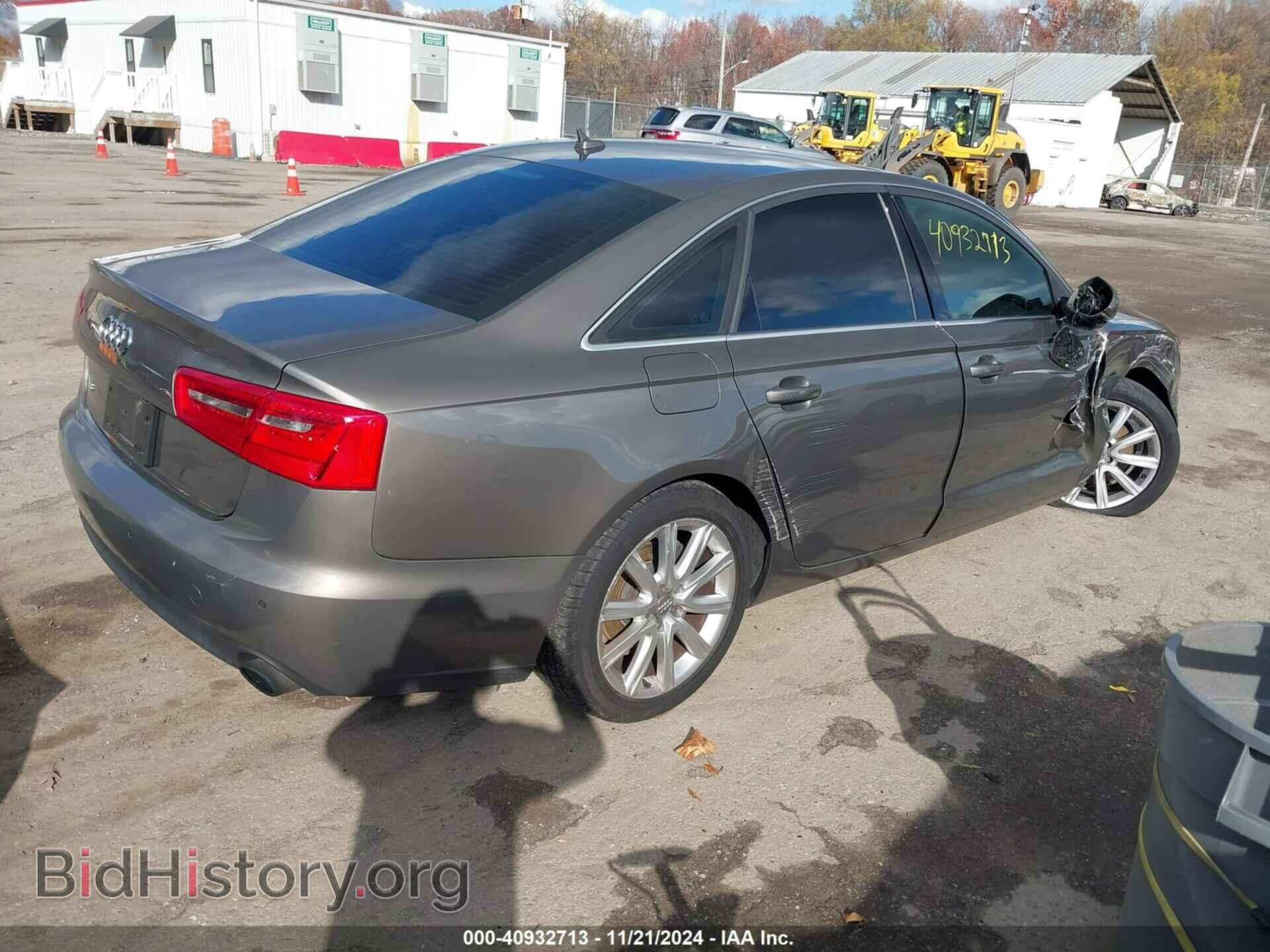 2013 AUDI A6 - VIN: WAUGFAFC2DN113166 - Фото 4