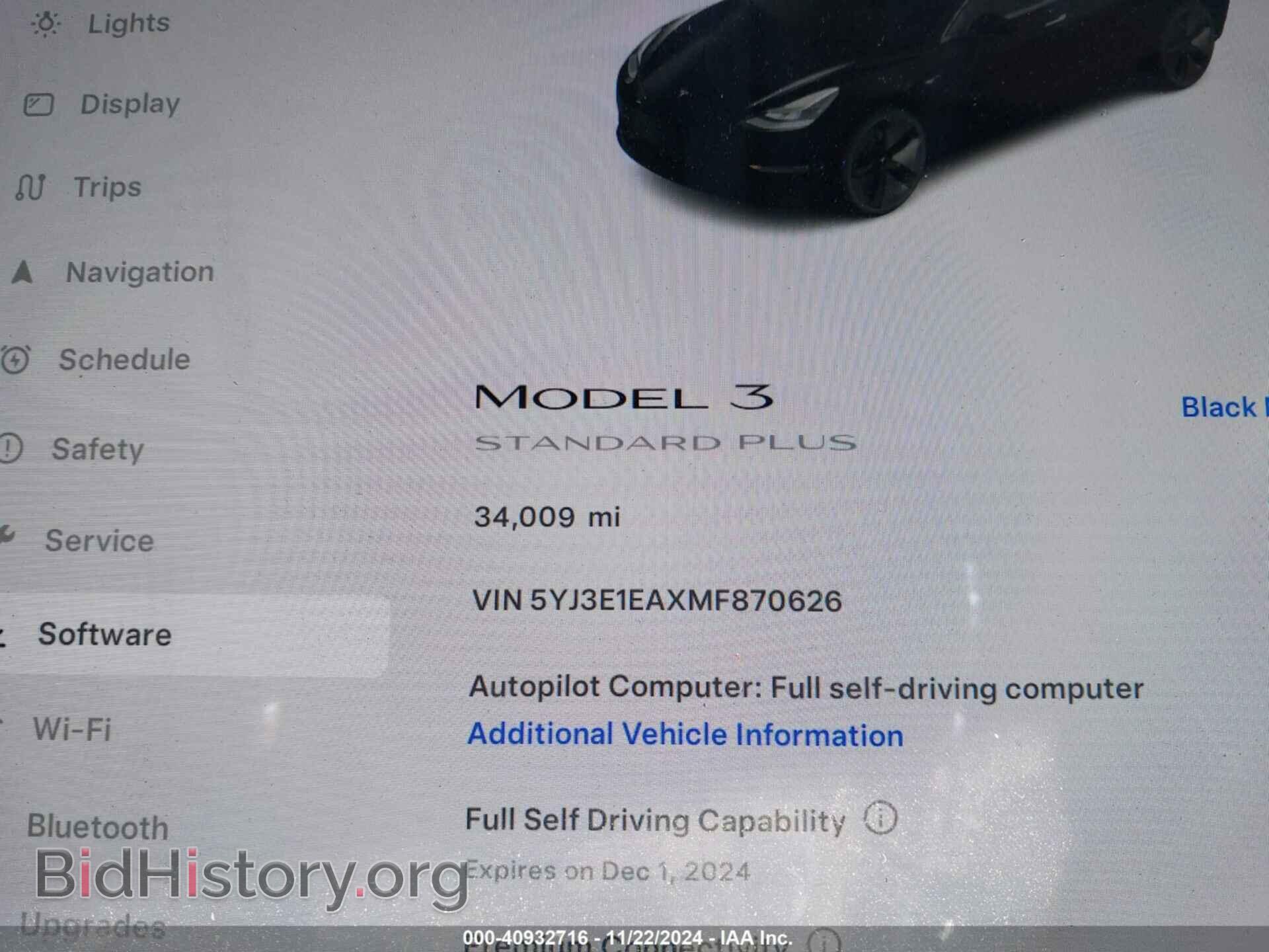 2021 TESLA MODEL 3 - VIN: 5YJ3E1EAXMF870626 - Photo 7