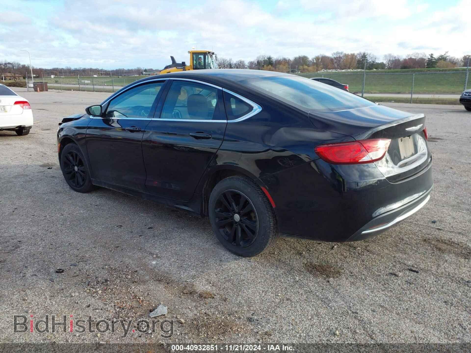 2016 CHRYSLER 200 - VIN: 1C3CCCABXGN113199 - Фото 3