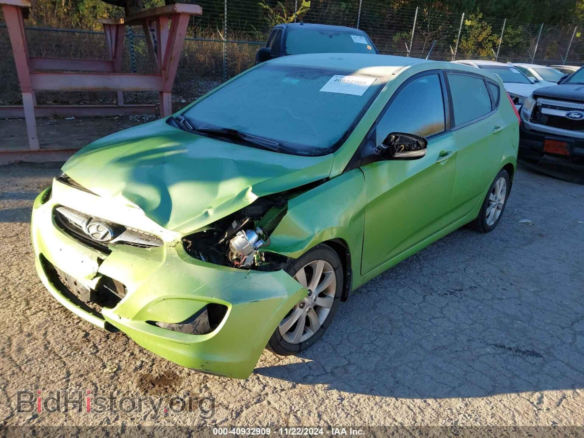 2014 HYUNDAI ACCENT - VIN: KMHCU5AE3EU167635 - Фото 2