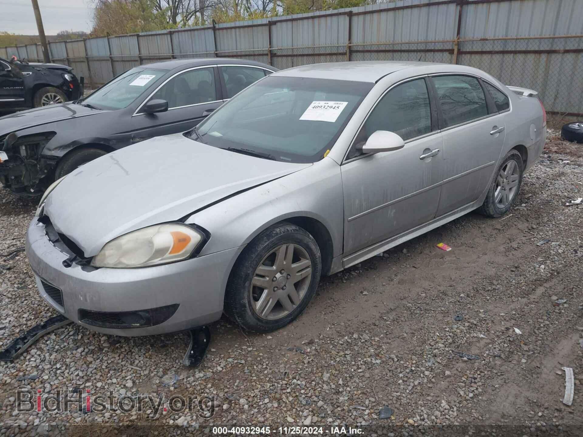 2012 CHEVROLET IMPALA - VIN: 2G1WC5E3XC1101775 - Фото 2