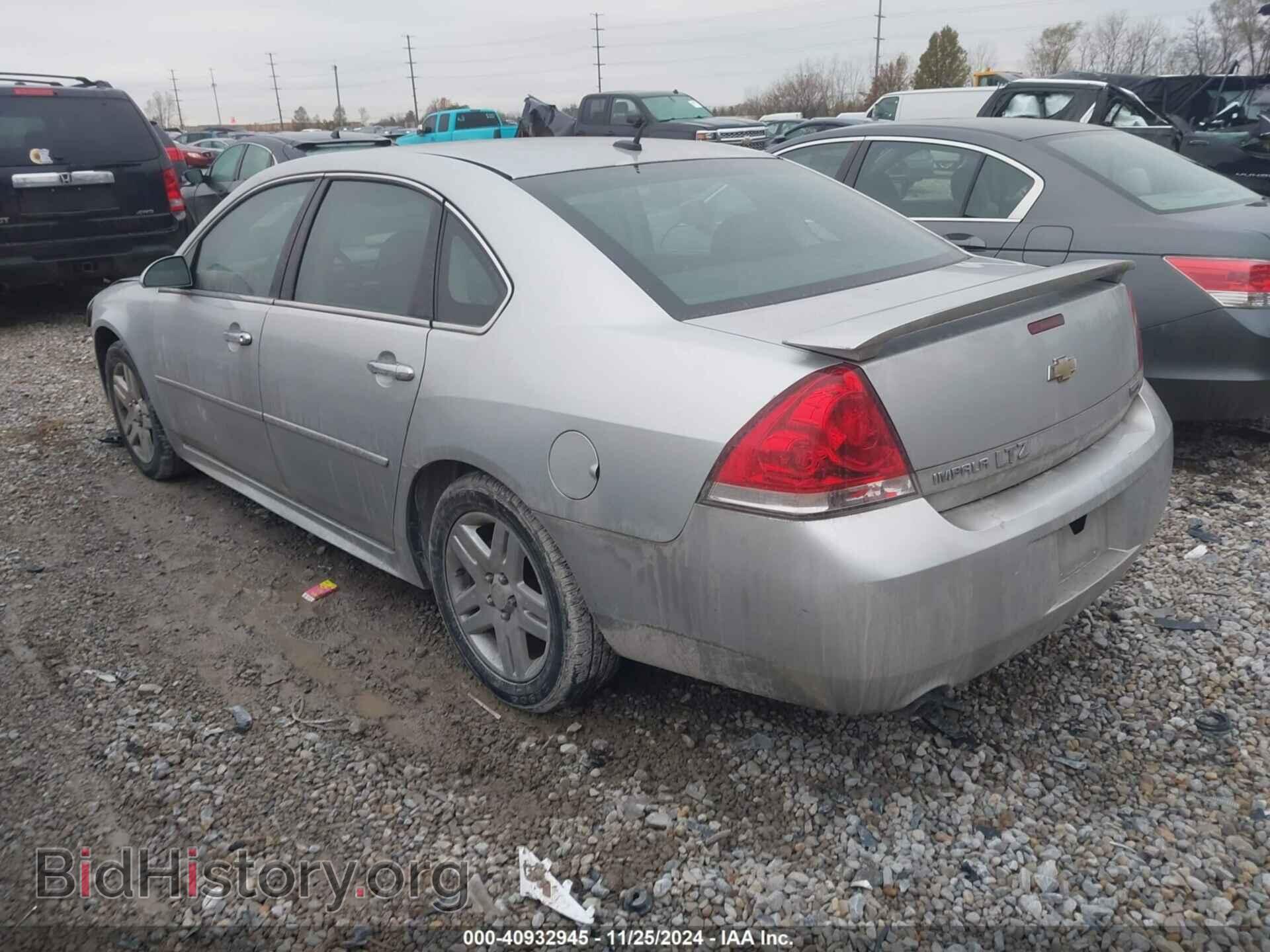 2012 CHEVROLET IMPALA - VIN: 2G1WC5E3XC1101775 - Фото 3